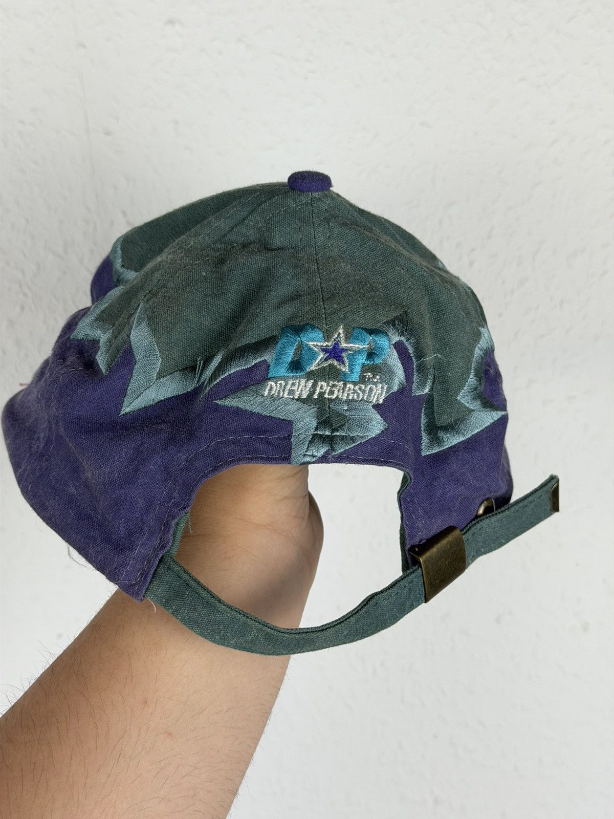 Drew Pearson CHARLOTTE HORNETS Vintage 90s Drew Pearson Snapback Hat Size ONE SIZE - 9 Thumbnail