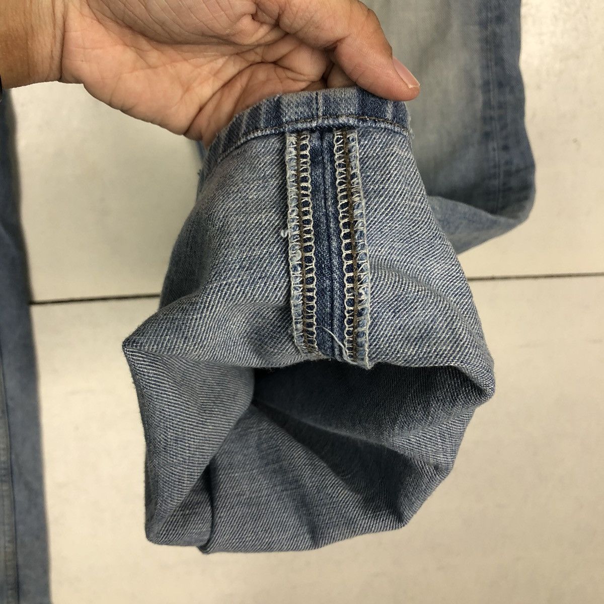 Diesel 🔥Biker Denim Jeans Diesel Industry Denim Division Size US 38 / EU 54 - 14 Thumbnail