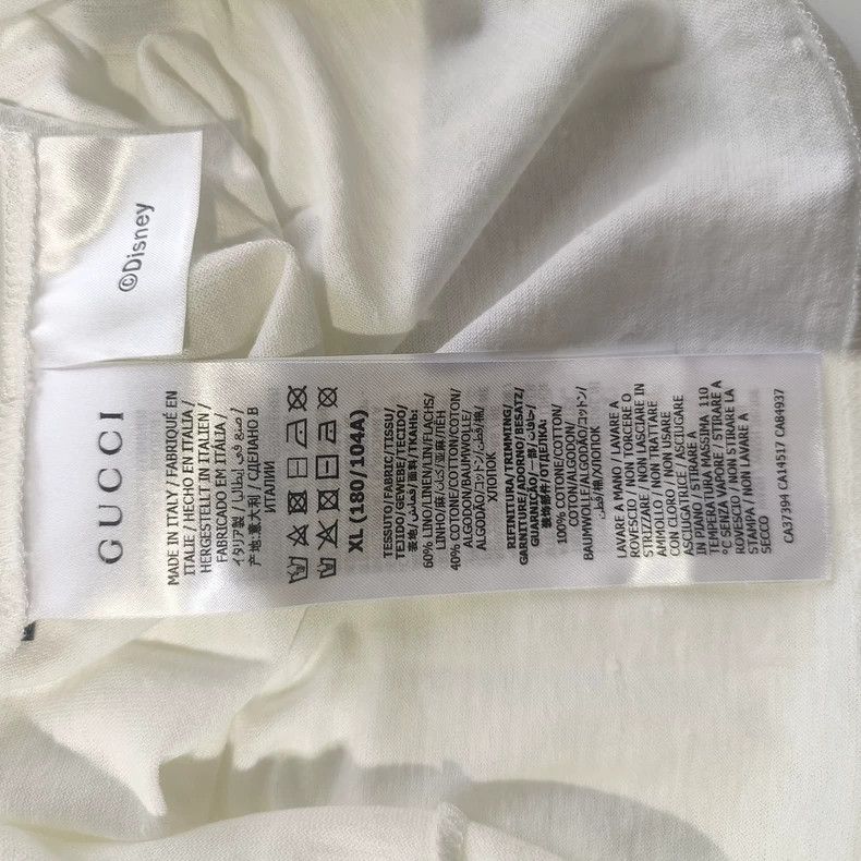 Gucci Gucci White and blue Donald Duck pattern short sleeves Size XL / US 12-14 / IT 48-50 - 6 Thumbnail