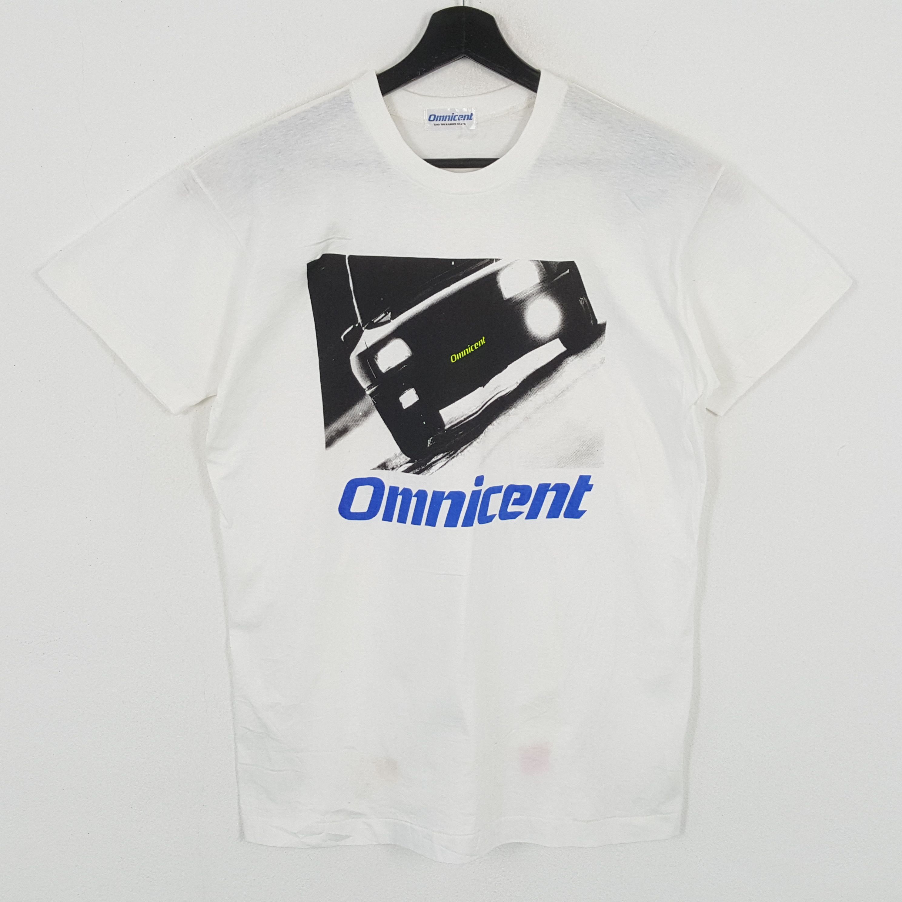 Vintage OMNICENT Car Design Tshirt Size US M / EU 48-50 / 2 - 1 Thumbnail