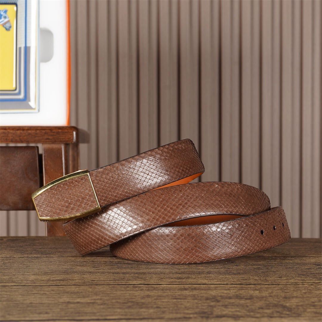 Zilli ZILLI Genuine Leather Waist Belt 115cm Size ONE SIZE - 1 Thumbnail