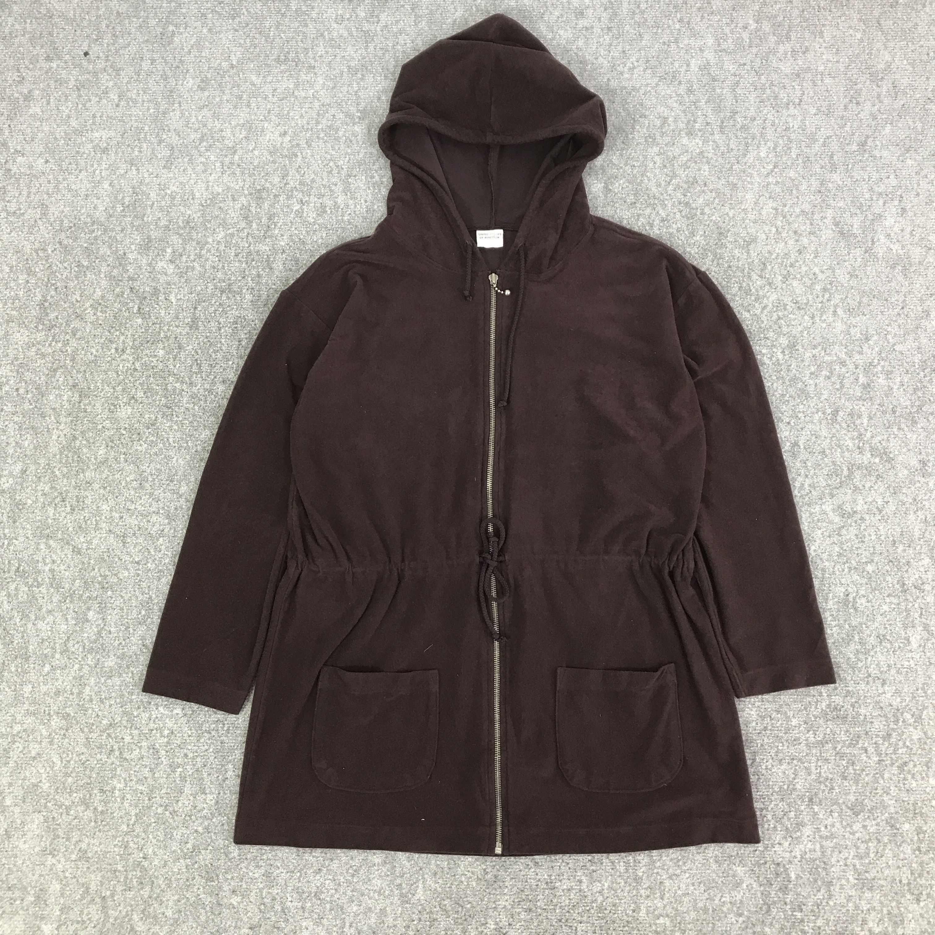United Colors Of Benetton UNITED COLORS OF BENETTON DESIGN WOMAN HOODIE JACKET K104B5 Size US M / EU 48-50 / 2 - 1 Thumbnail