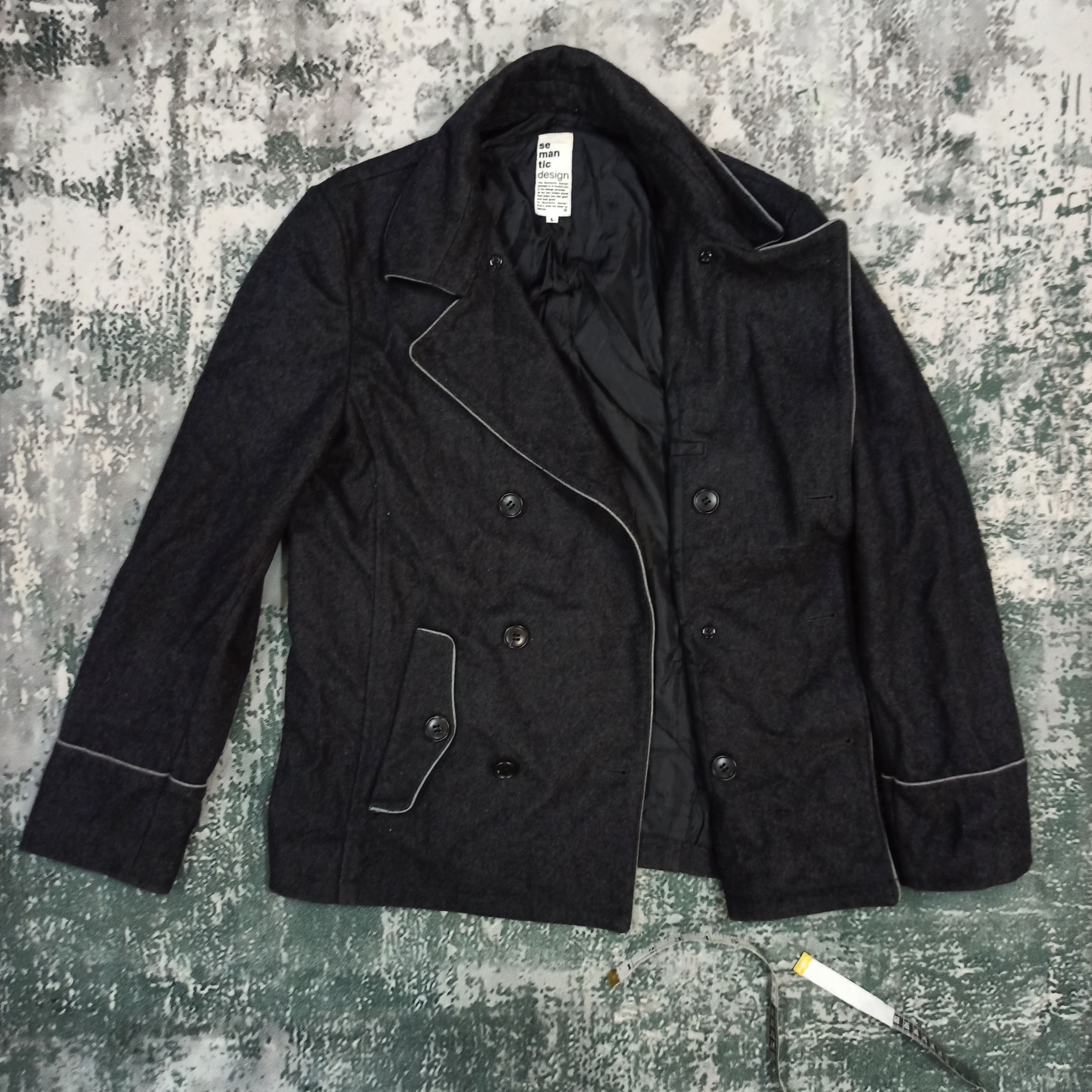 semanticdesign Semantic Design Double-Breasted Jacket - Size L Size US L / EU 52-54 / 3 - 5 Thumbnail