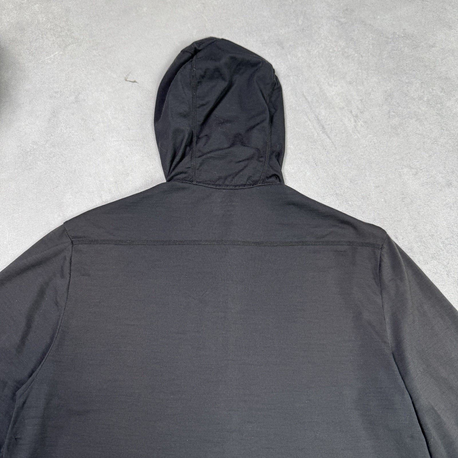 Norrona Narrona Men Wool Hoodie Size S Bkack Outdoor Size US S / EU 44-46 / 1 - 18 Thumbnail