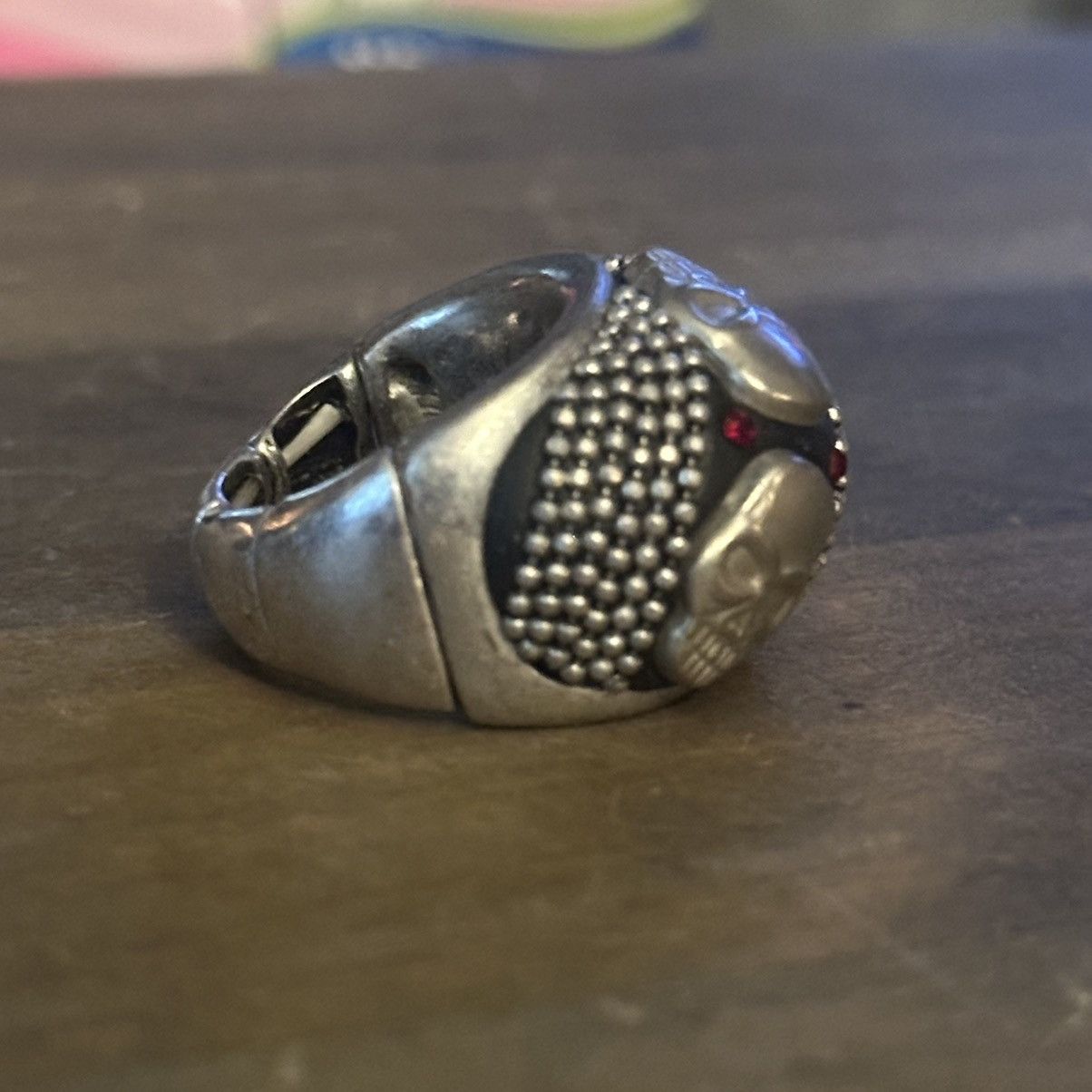 Other Skull stretch dome ring Size ONE SIZE - 5 Thumbnail
