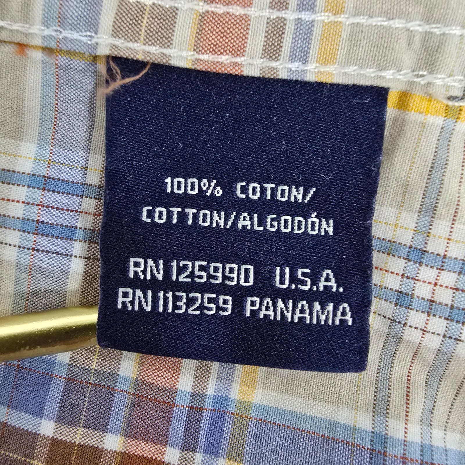 Faconnable FACONNABLE Shirt Men M Classic Multicolor Plaid Button down Size US M / EU 48-50 / 2 - 12 Thumbnail
