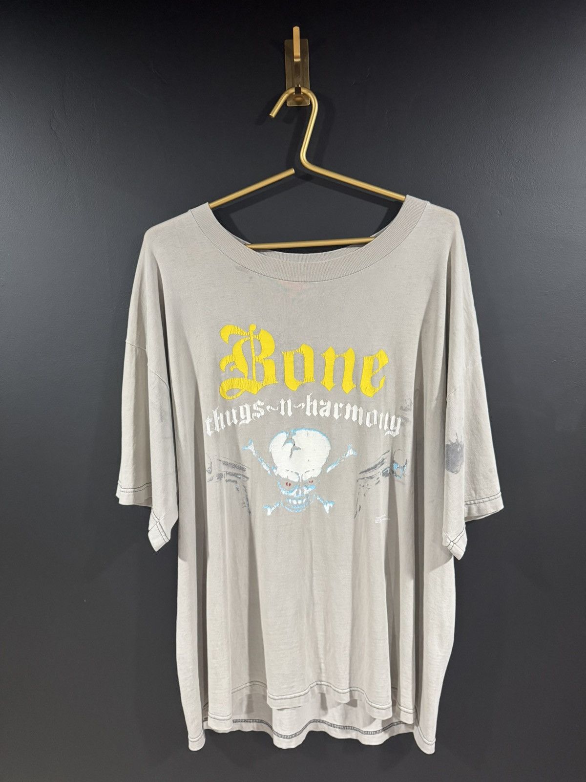 Rap Tees 1997 Vintage Bone Thugs n Harmony Faded Distress Rap Tee XL Size US XL / EU 56 / 4 - 2 Thumbnail
