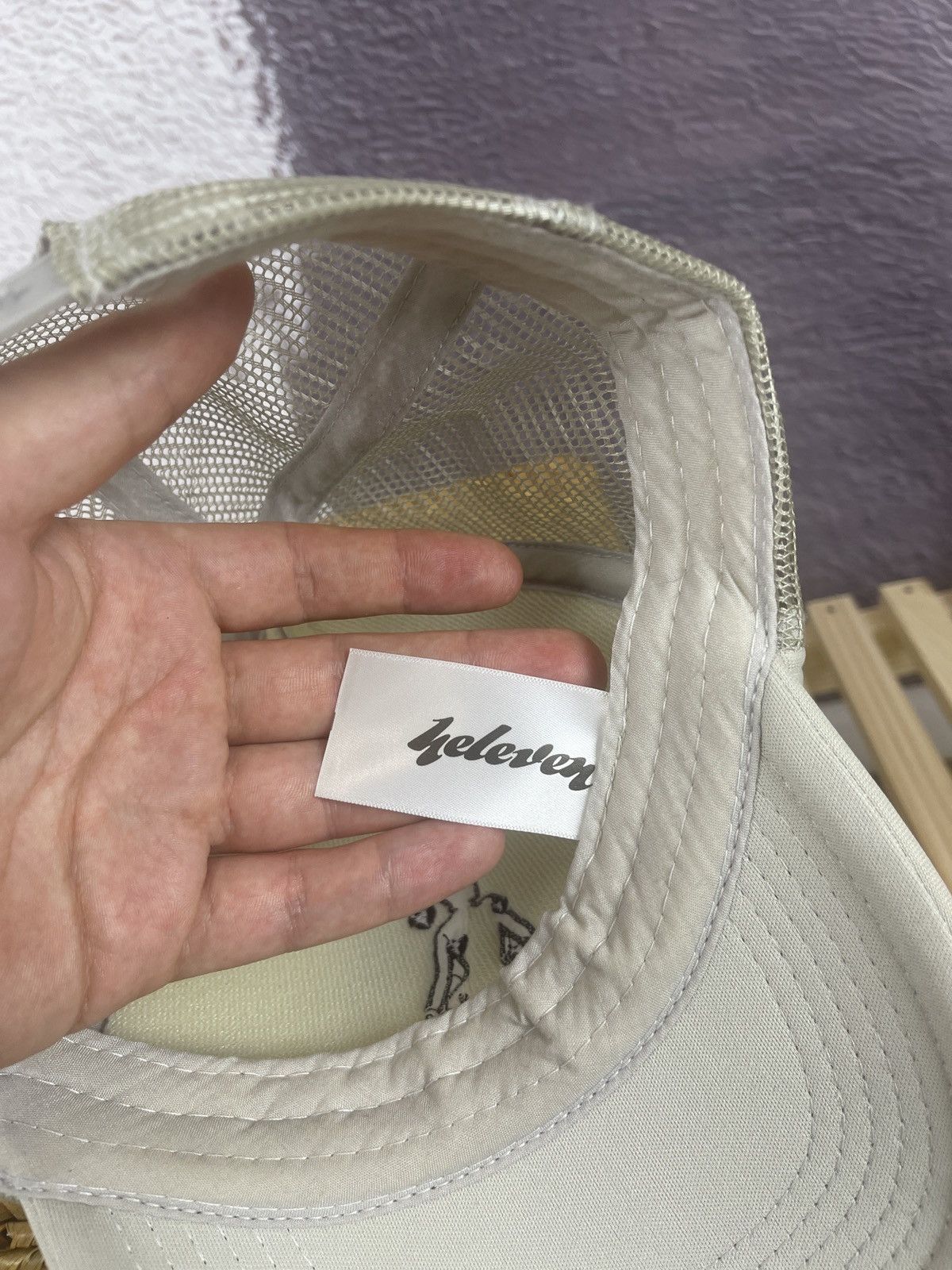 Other Heleven Light-grey big logo cap vintage hat Size ONE SIZE - 7 Thumbnail