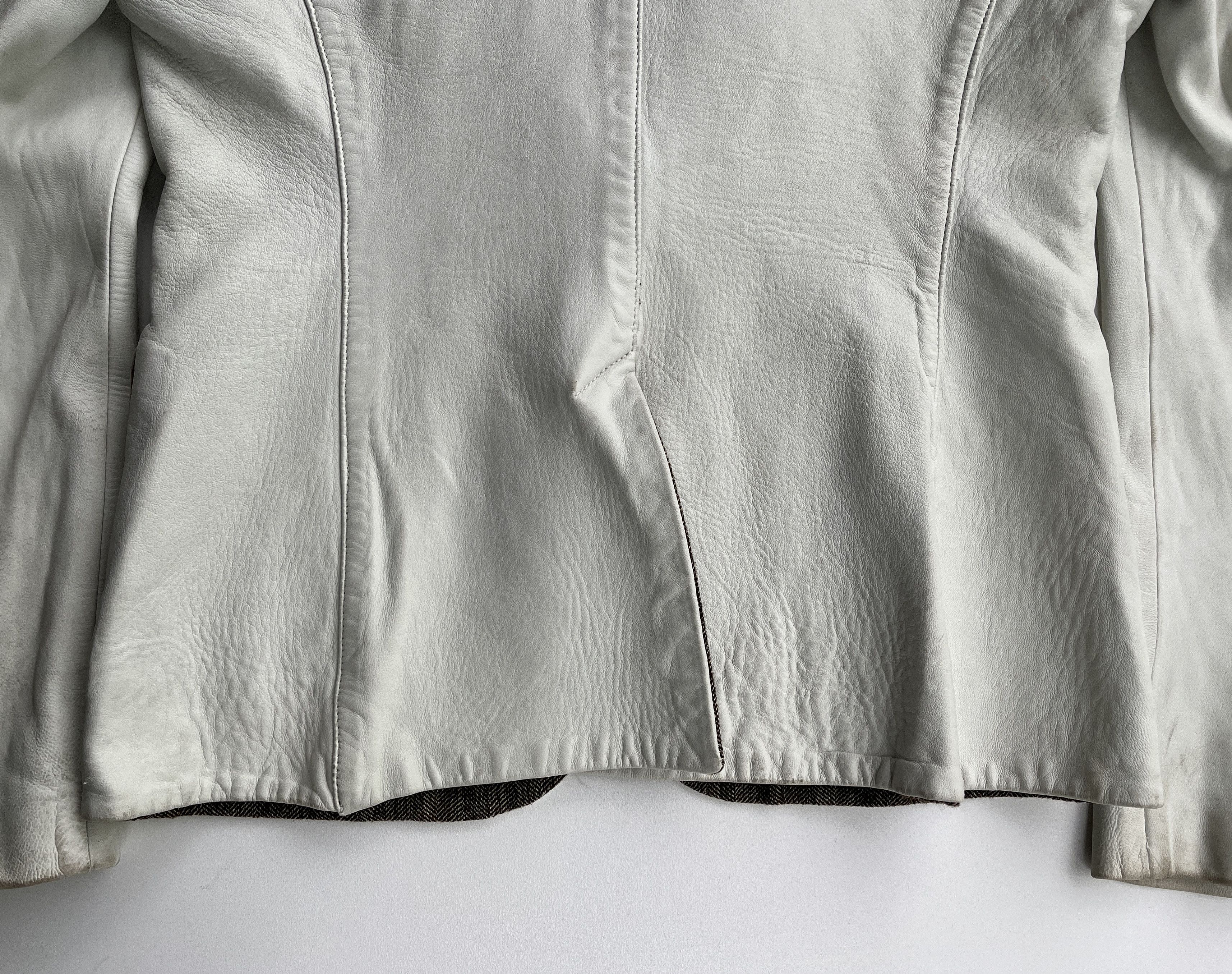 Isaac Sellam Experience Isaac Sellam Leather Blazer Size M / US 6-8 / IT 42-44 - 9 Thumbnail