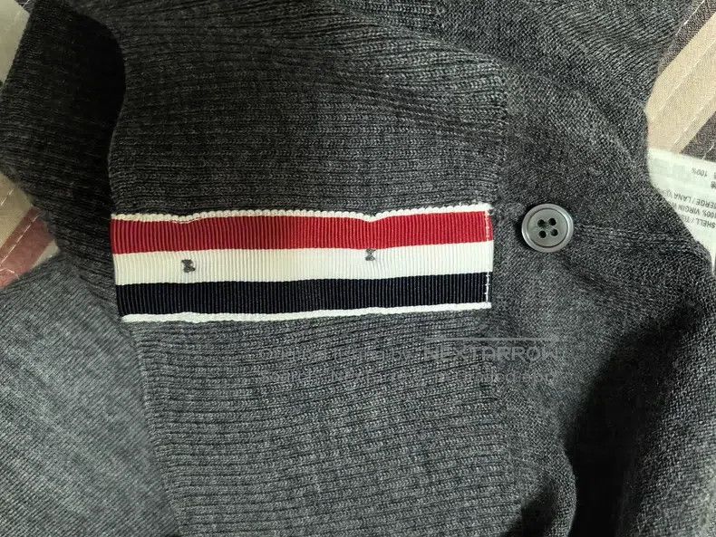 Thom Browne Thom Browne Gray sweater Size US XL / EU 56 / 4 - 5 Thumbnail