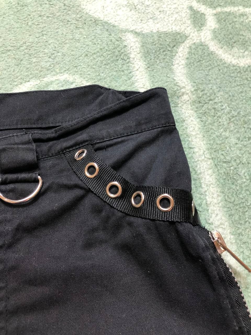 Vintage Vintage black denim pants Y2K Living Dead Souls Size US 38 / EU 54 - 12 Thumbnail