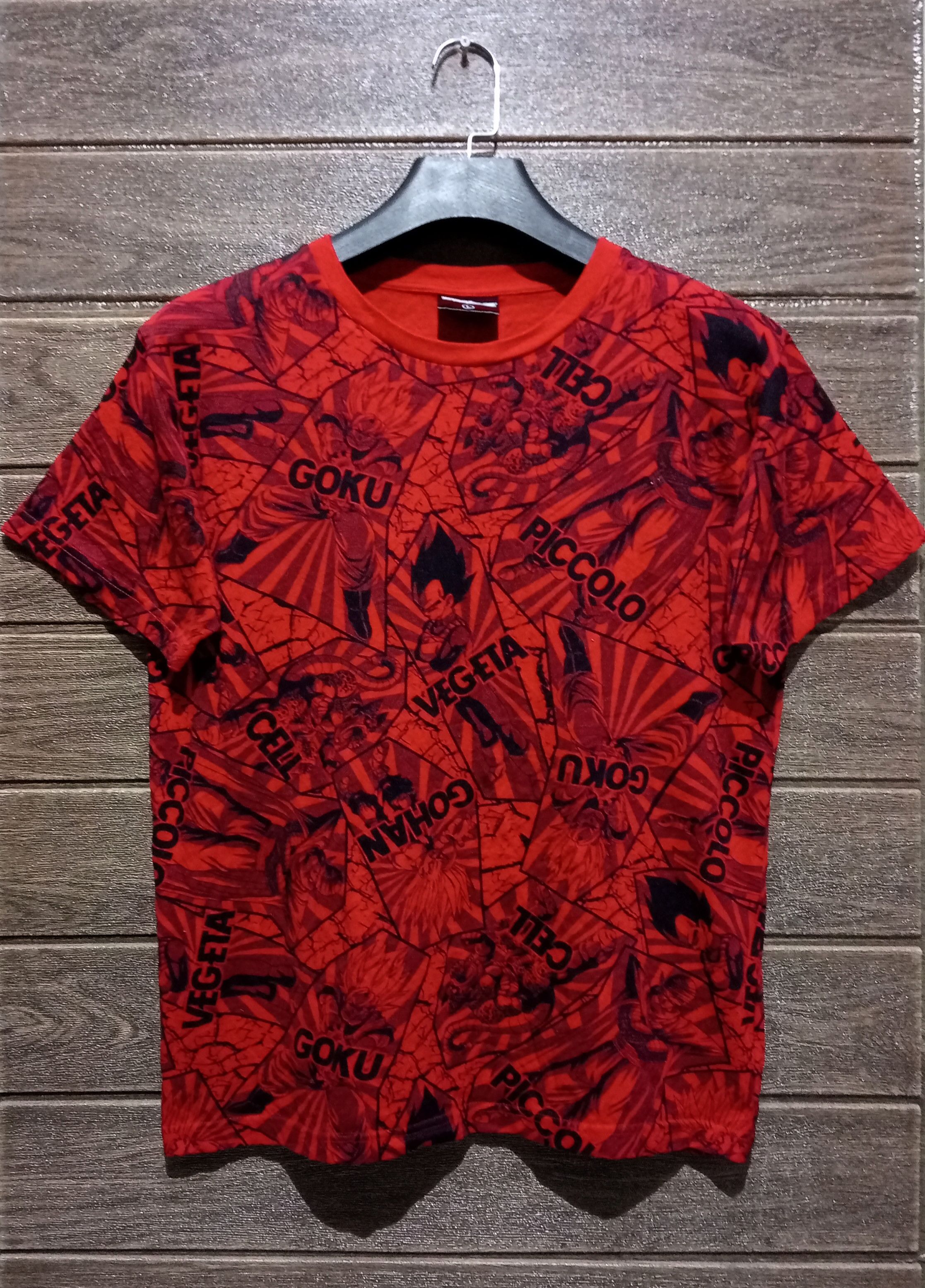 Anime Vintage Dragonball Z Character Full Printed Graphic Tee Rare Size US L / EU 52-54 / 3 - 1 Thumbnail