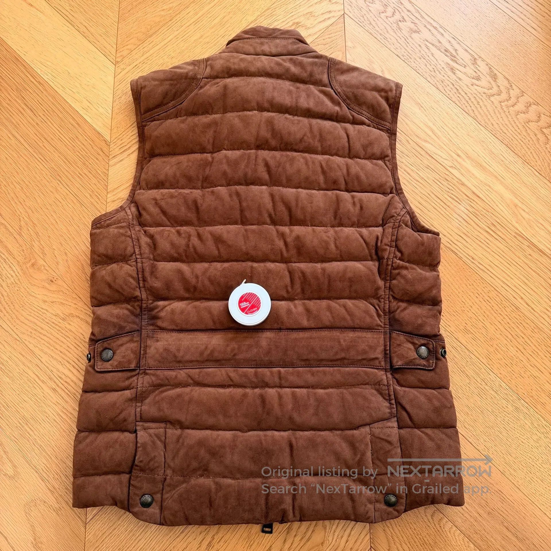 RLX Ralph Lauren RLX Goat Suede Outdoor Down Vest. Size US S / EU 44-46 / 1 - 8 Thumbnail