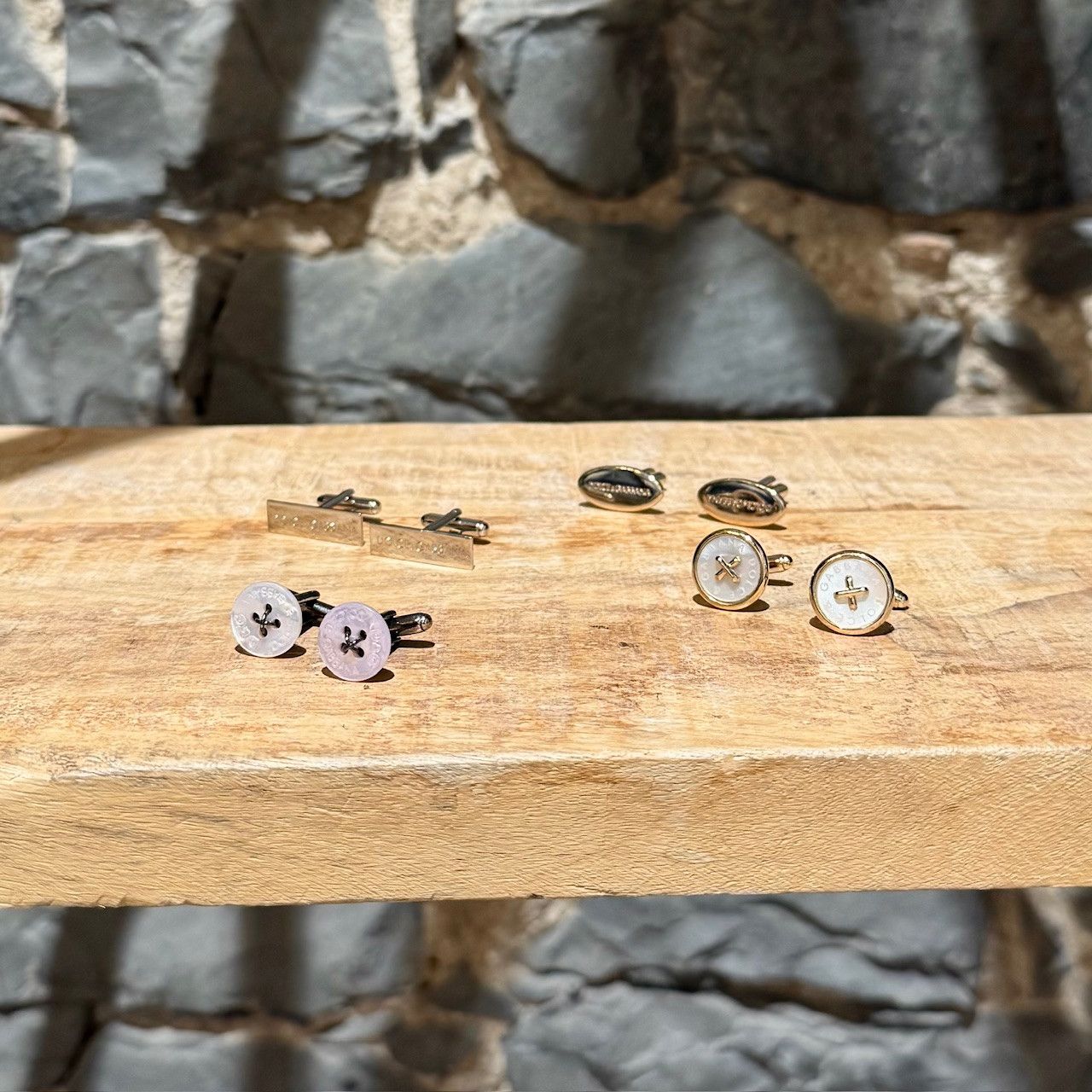Set of 4 pairs of Dolce & Gabbana Cufflinks