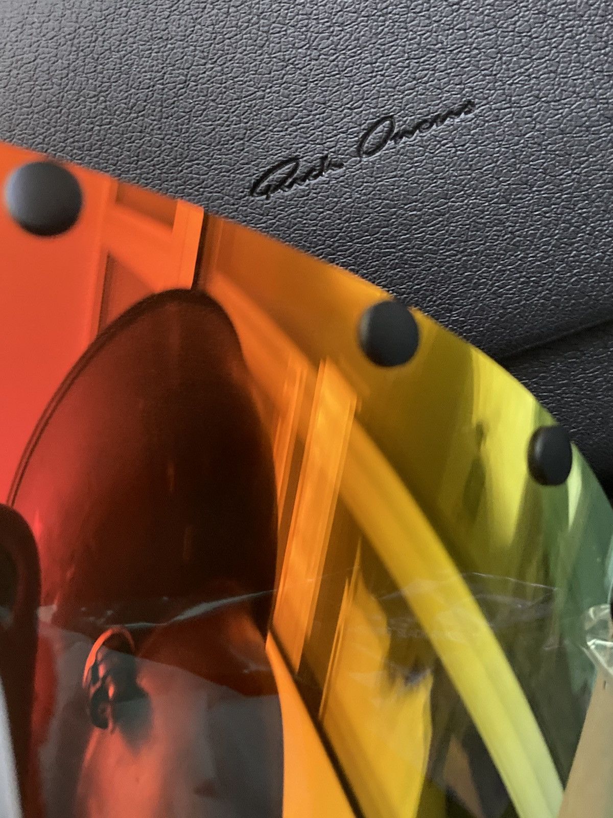 Rick Owens NEVER WORN / Rick Owens Unisex Shielding Rainbow Sunglasses Size ONE SIZE - 11 Thumbnail