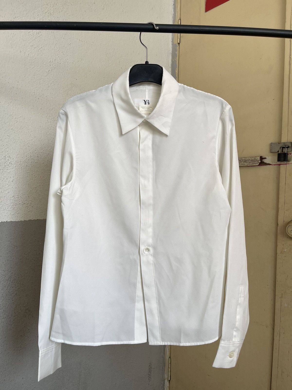 Y’s Yohji Yamamoto Button Polyester Shirt