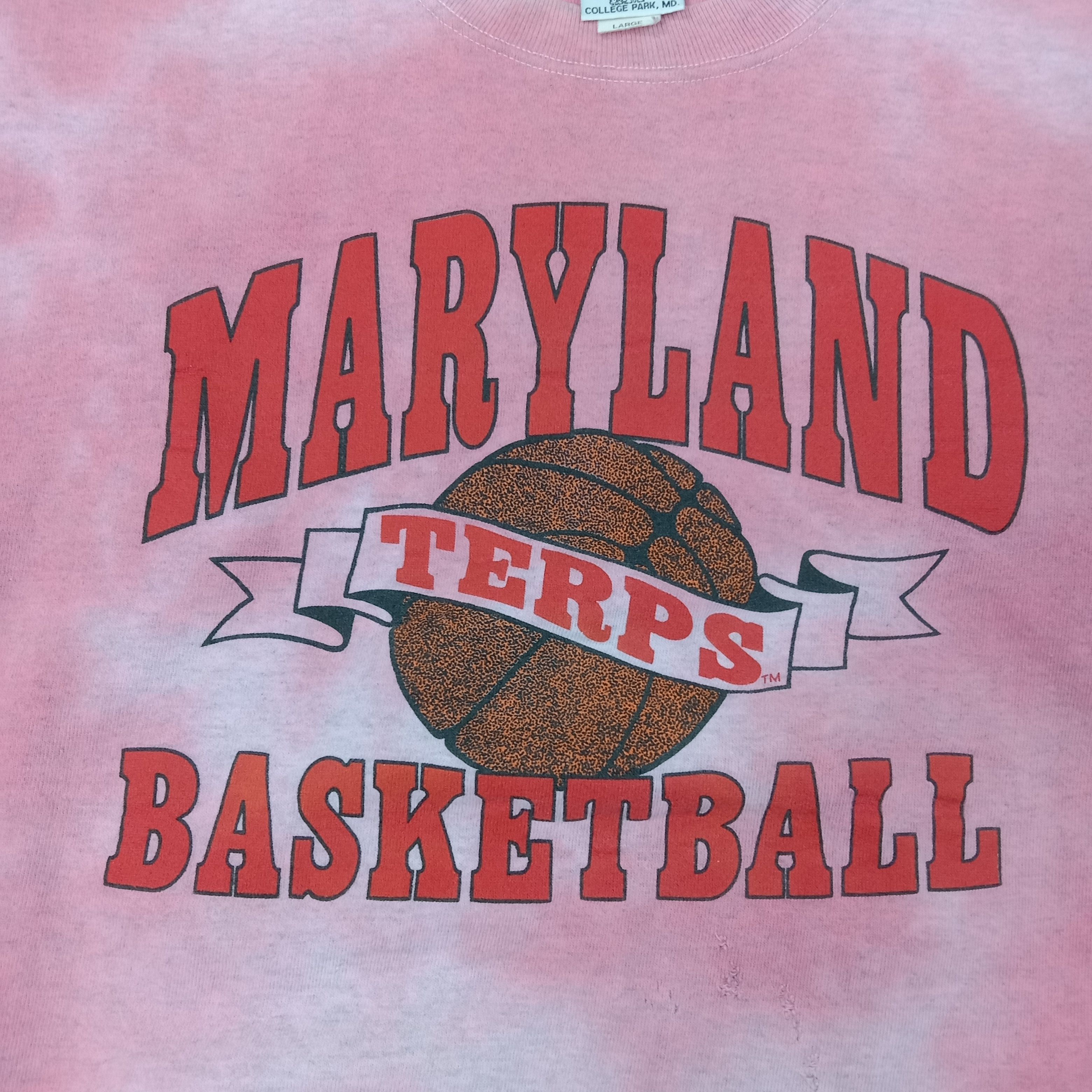 NBA Maryland Terps Basketball Team Sweatshirt C260N15 Size US M / EU 48-50 / 2 - 2 Thumbnail