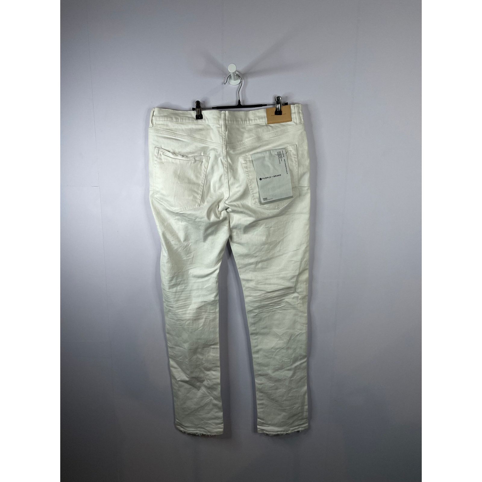 Purple Brand Purple Brand Jeans White Used 38 Size US 38 / EU 54 - 2 Thumbnail