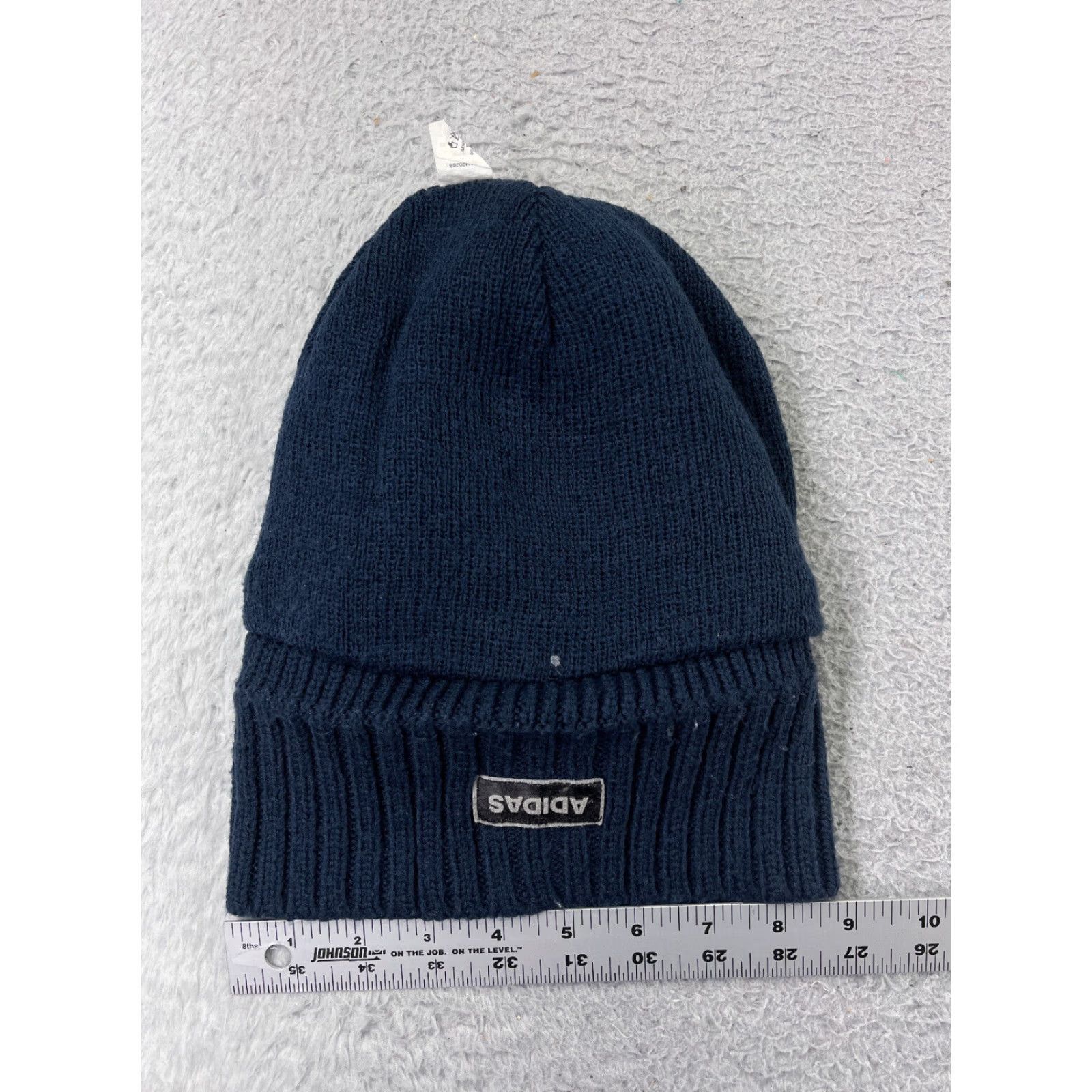 Adidas ADIDAS Beanie Hat Adult One Size Blue Knit Acrylic Climawarm Winter Snow Ski Mens Size ONE SIZE - 4 Thumbnail