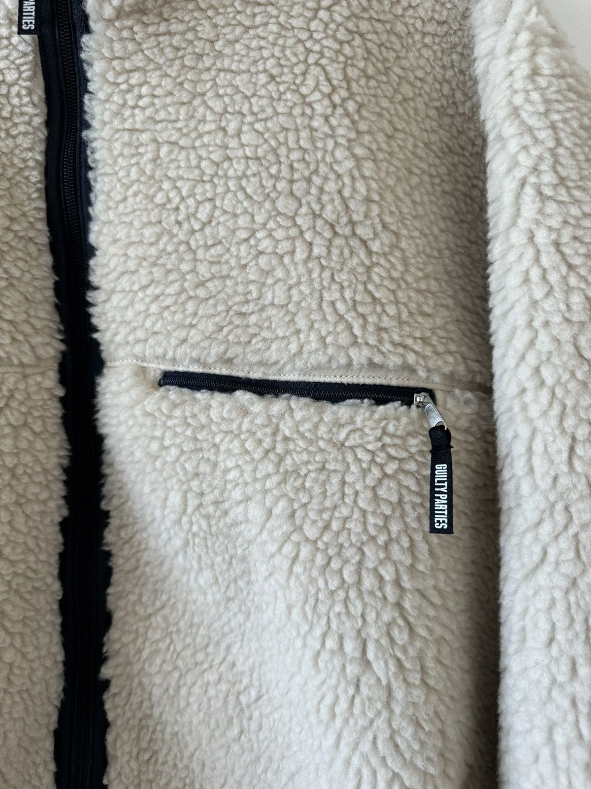 Wacko Maria Off-White Fleece Boa Jacket XL Size US XL / EU 56 / 4 - 2 Thumbnail