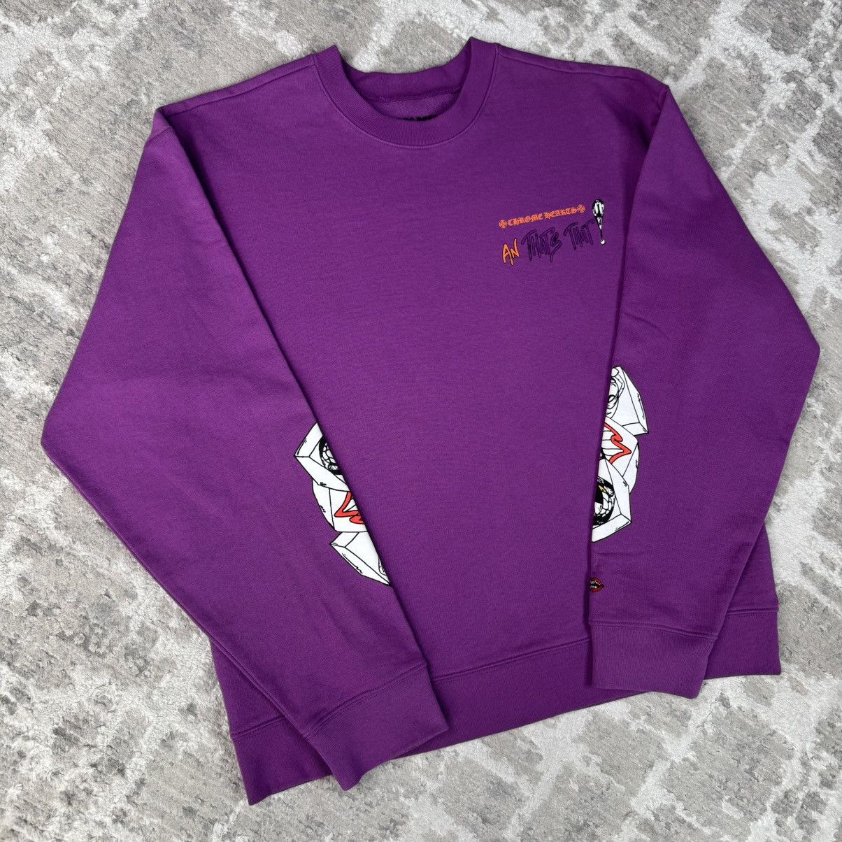 Chrome Hearts Matty boy want more pullover crewneck sweatshirt Size US L / EU 52-54 / 3 - 7 Thumbnail