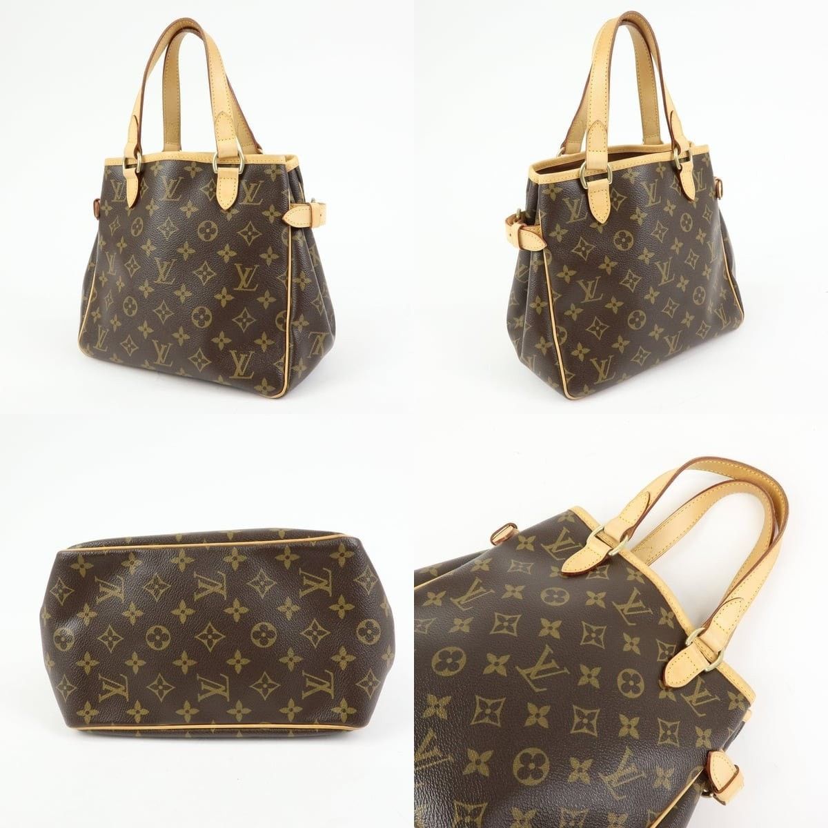 Louis Vuitton Louis Vuitton Monogram Batignolles Tote Brown Size ONE SIZE - 3 Thumbnail