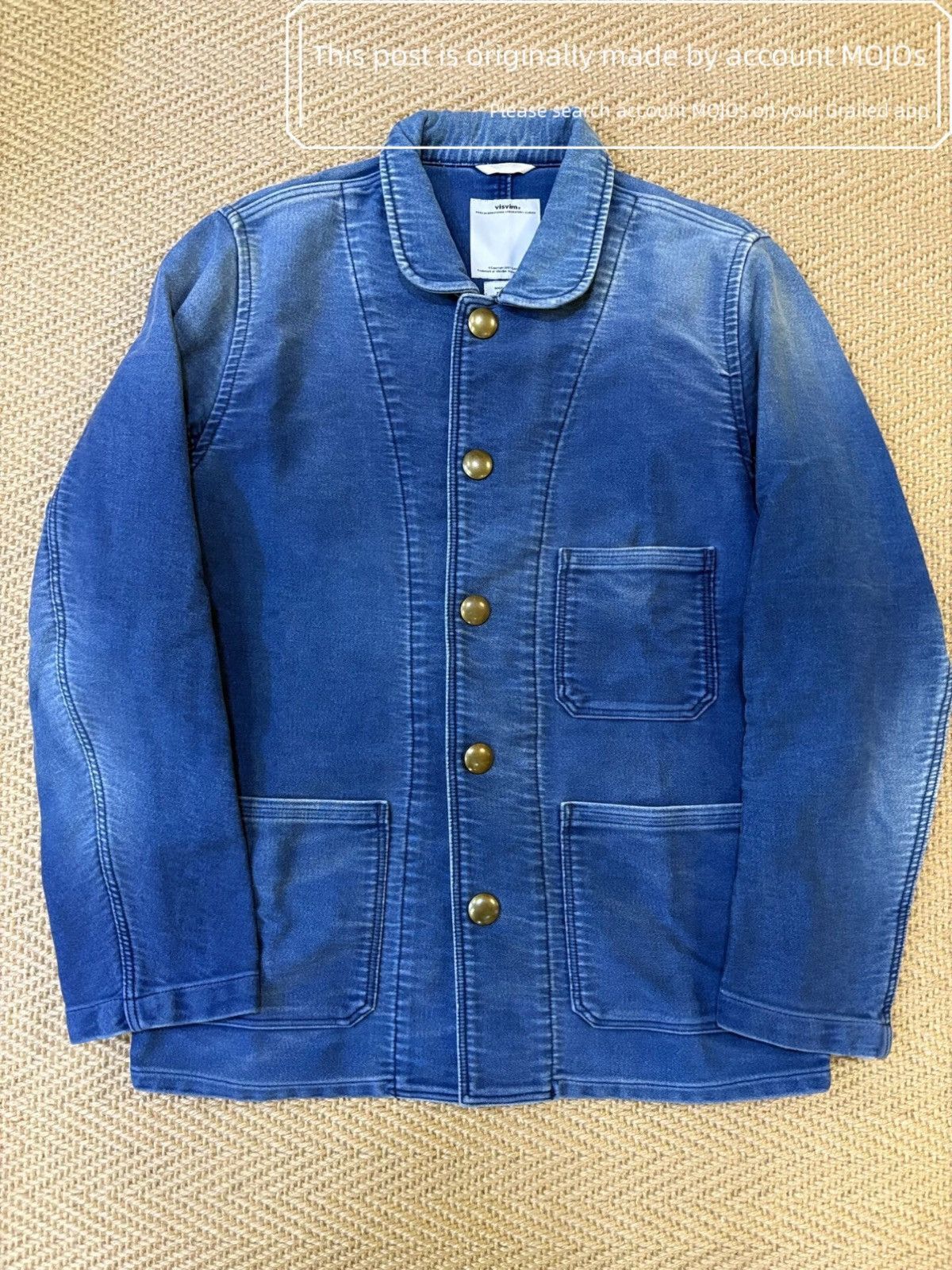 Visvim Sz 2 Visvim Potomac Denim Hunting Jacket mojos1208 Size US M / EU 48-50 / 2 - 1 Thumbnail