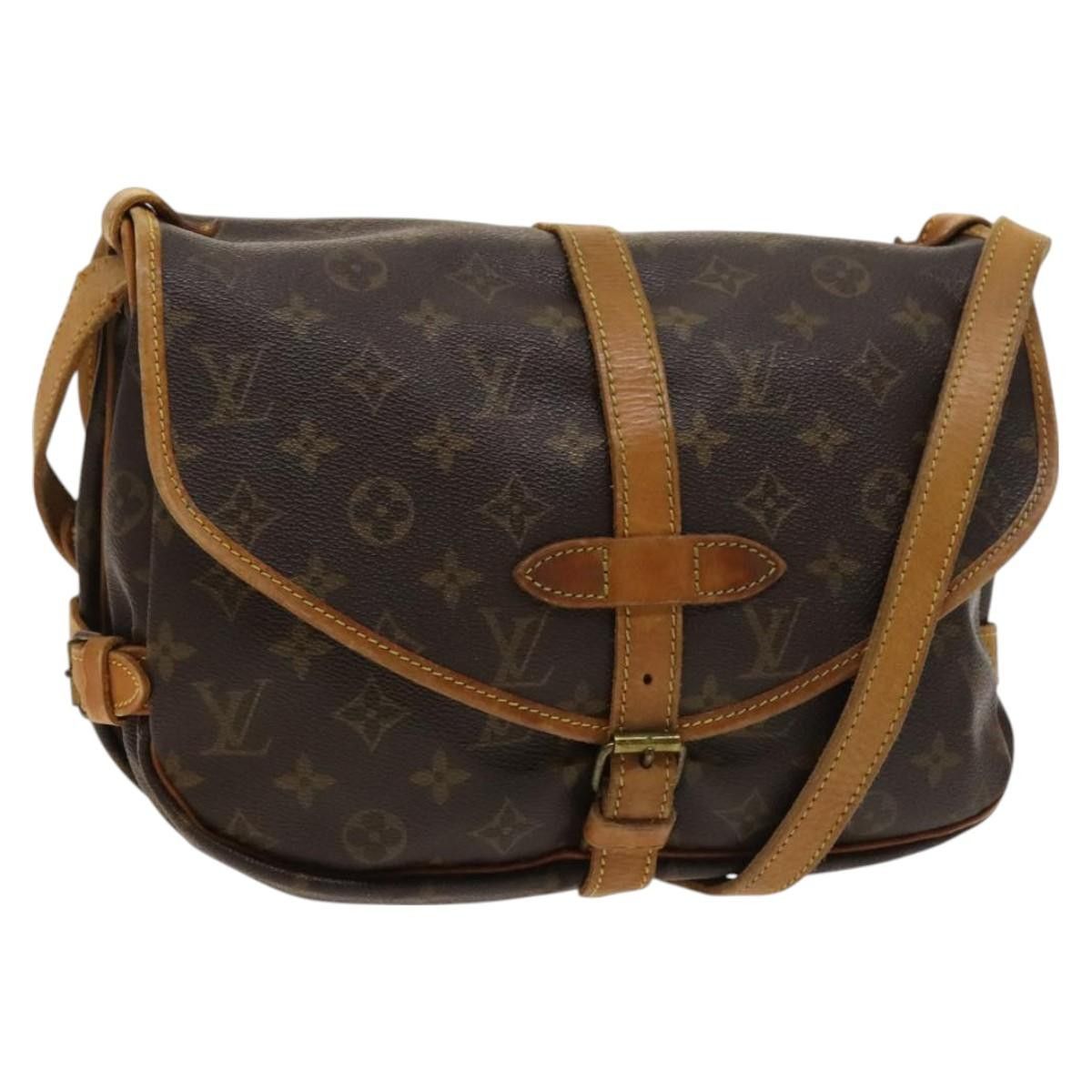 Louis Vuitton LOUIS VUITTON Monogram Saumur 30 Shoulder Bag M42256 Size ONE SIZE - 1 Thumbnail