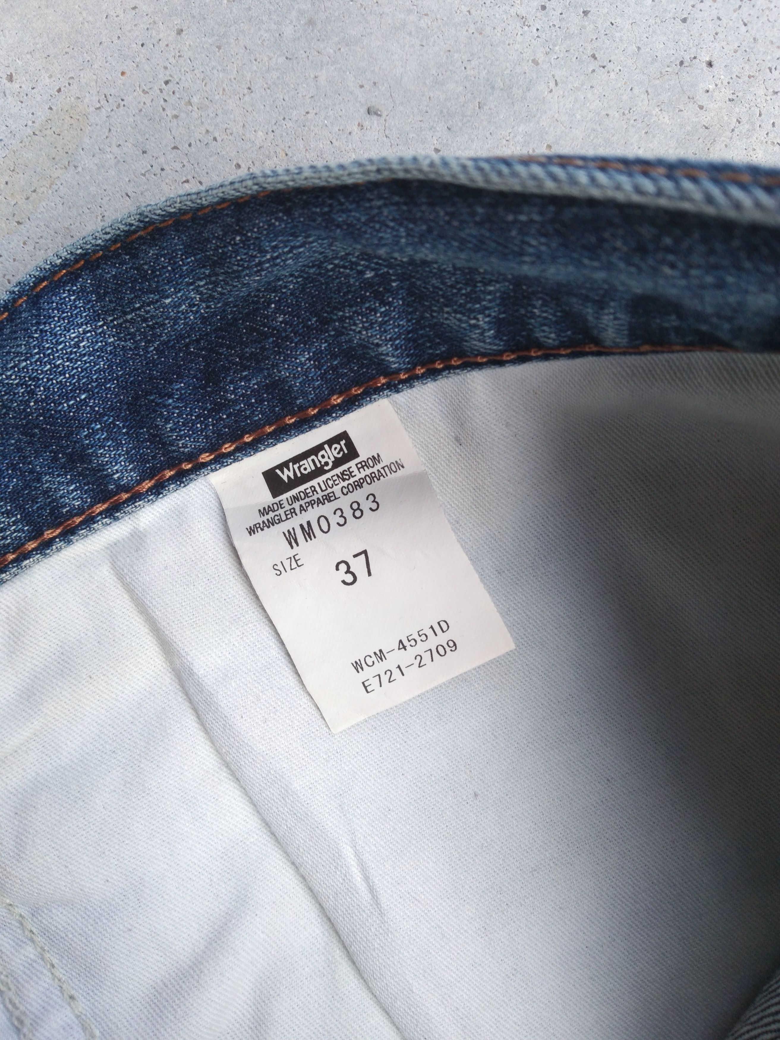 Japanese Brand Vintage Wrangler Distressed Jeans 38 Size US 38 / EU 54 - 8 Thumbnail