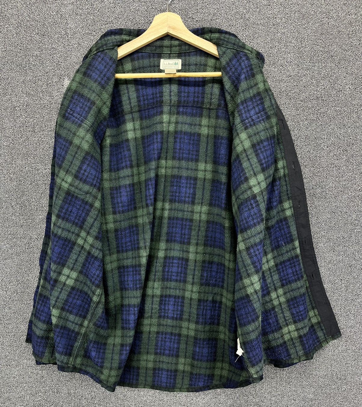 Flannel Vintage L.L. Bean Shadows Plaid Shirts Button Up Flannel Size US L / EU 52-54 / 3 - 5 Thumbnail