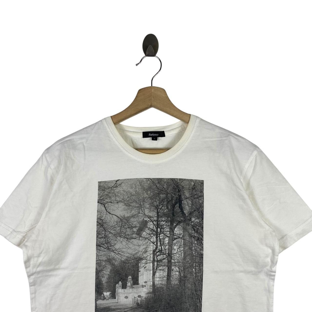 Other SORTISSO JAPAN PHOTOGRAPHY Osler Library Tee Shirt Top Size L / US 10 / IT 46 - 2 Thumbnail