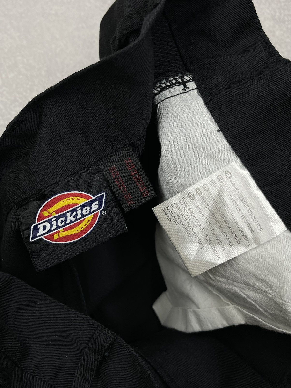 Dickies × Vintage Mens Dickies Black Cargo Shorts Size US 32 / EU 48 - 12 Thumbnail