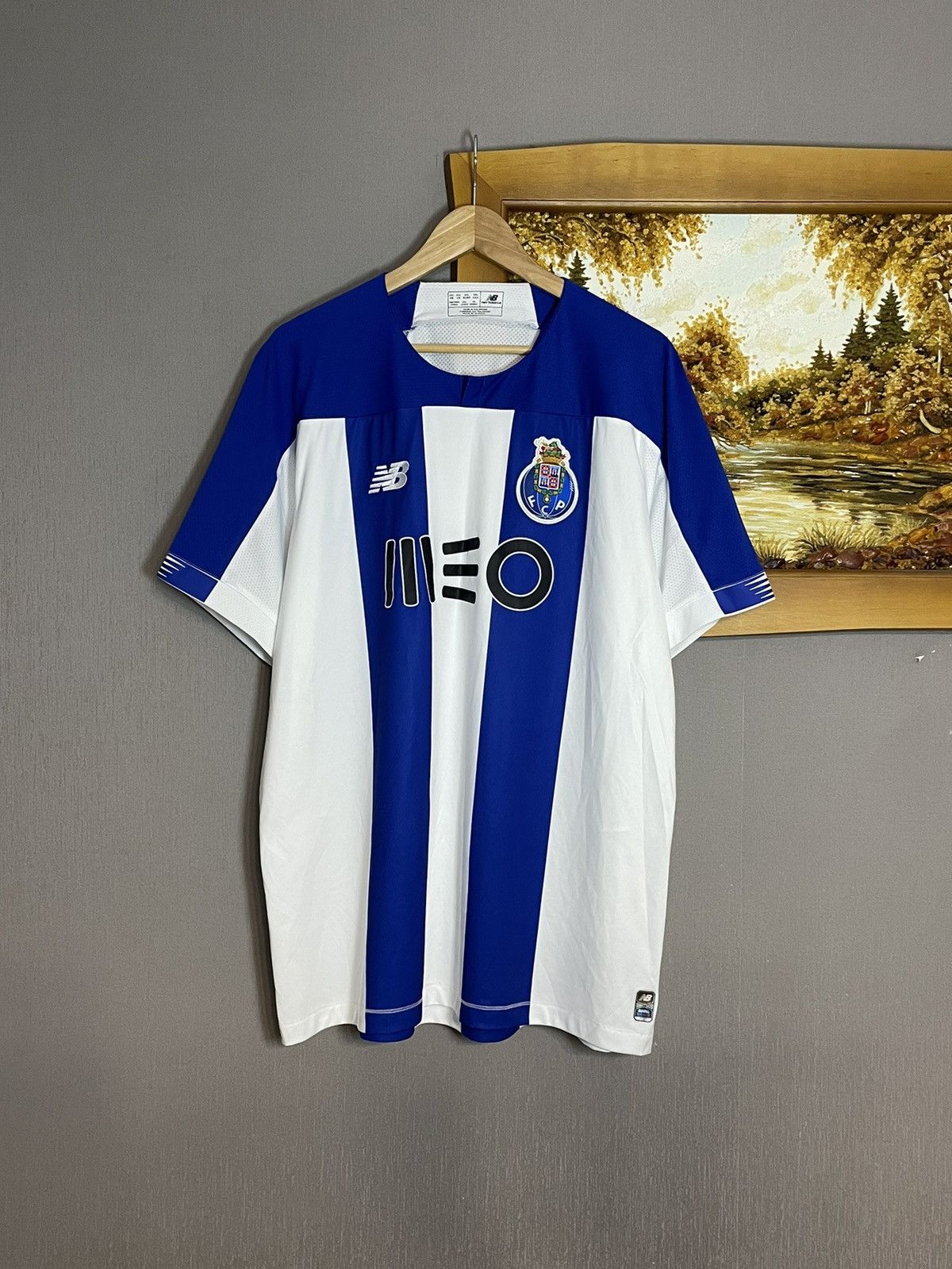 New Balance Rare New Balance Porto Super Bock Jersey Size US XL / EU 56 / 4 - 2 Thumbnail