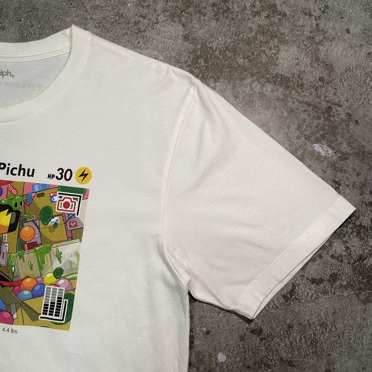 Anime × Cartoon Network × Pokemon Mischievous Pichu Pokemon Trading Card Game T Shirt Graniph Size US M / EU 48-50 / 2 - 5 Thumbnail