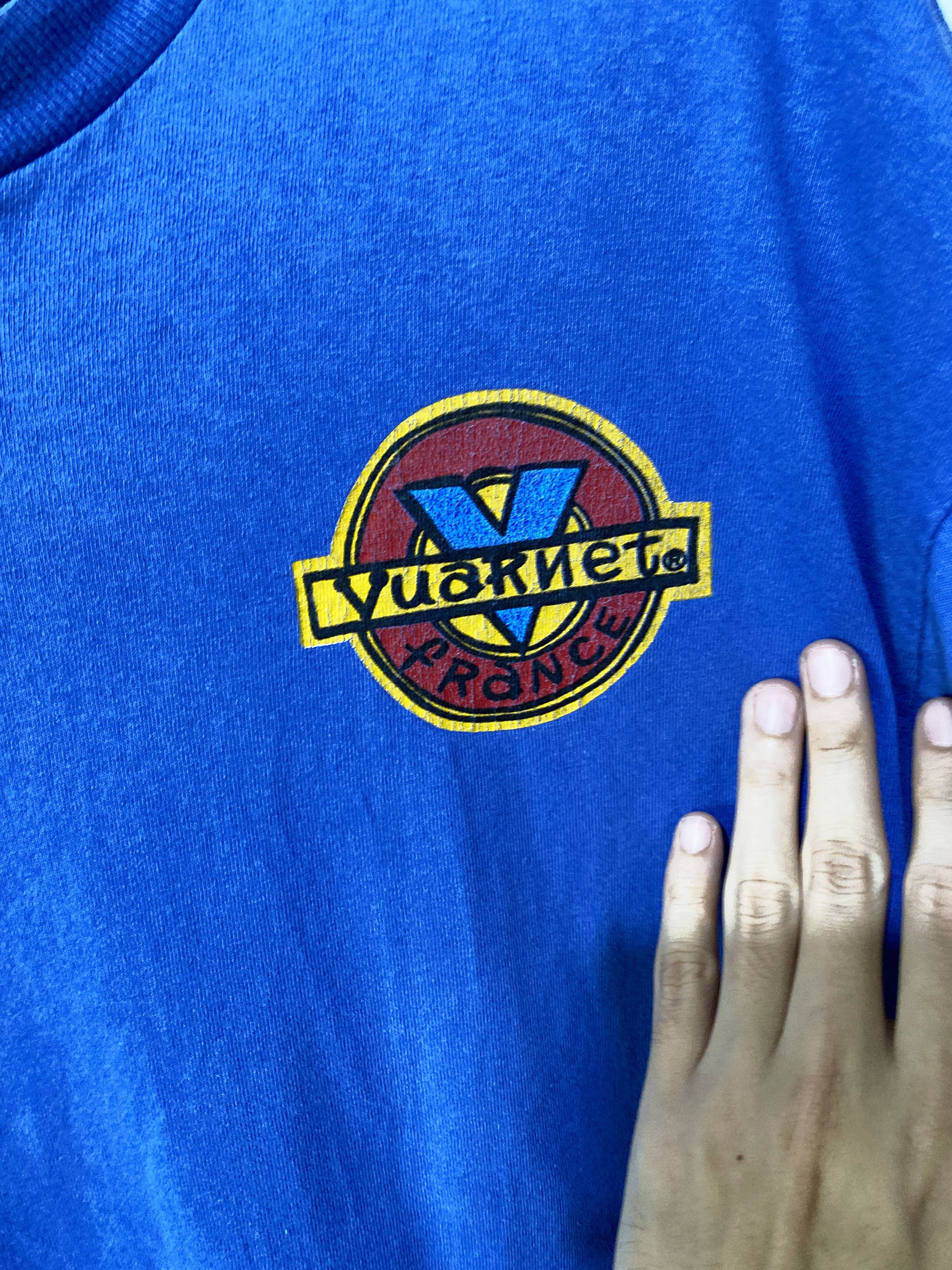Vintage × Vuarnet Vintage 90s Vuarnet France Shirt Size US XL / EU 56 / 4 - 4 Thumbnail