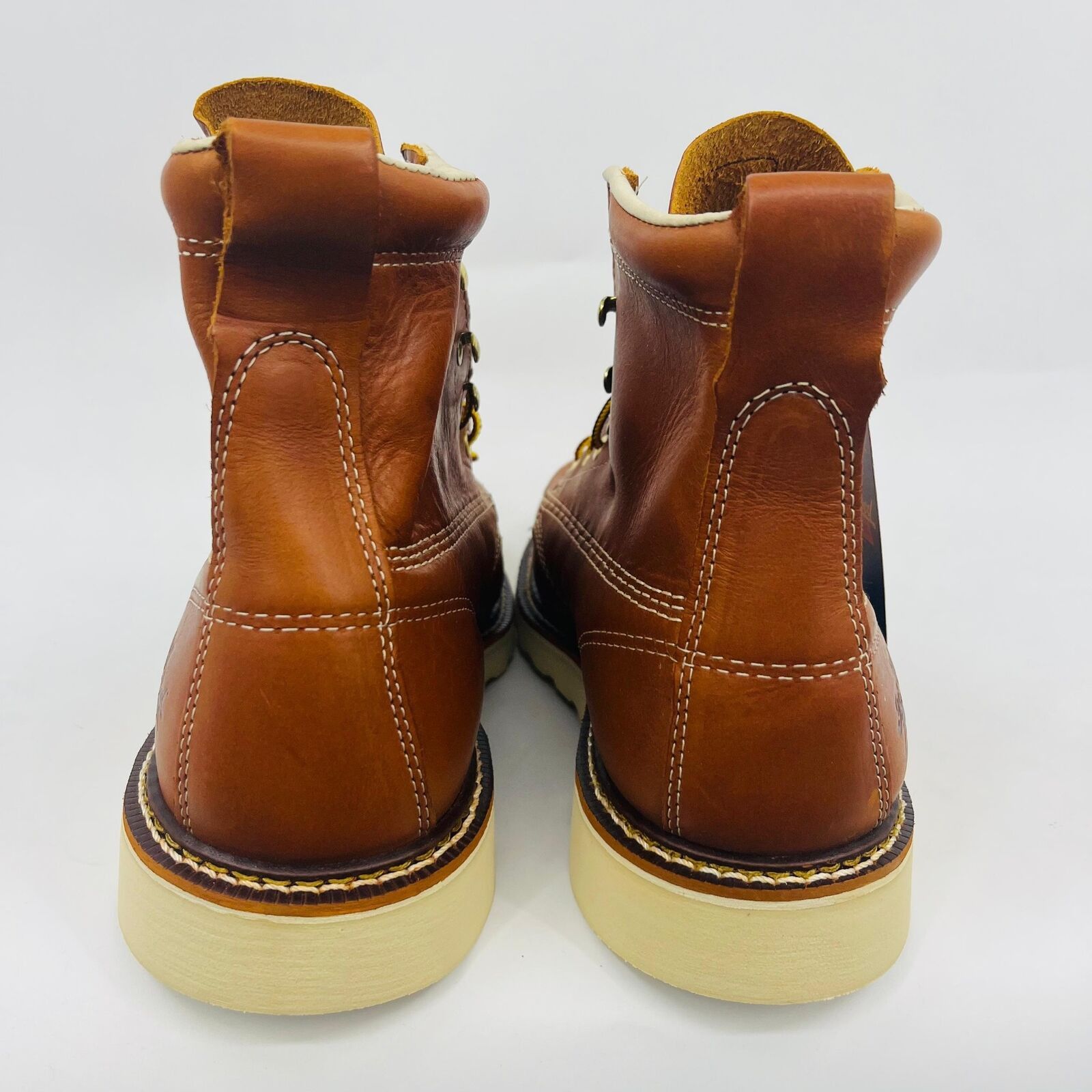 Thorogood THOROGOOD AMERICAN HERITAGE 6″ "TOBACCO STEEL BOOTS SIZE 11D Size US 11 / EU 44 - 3 Thumbnail