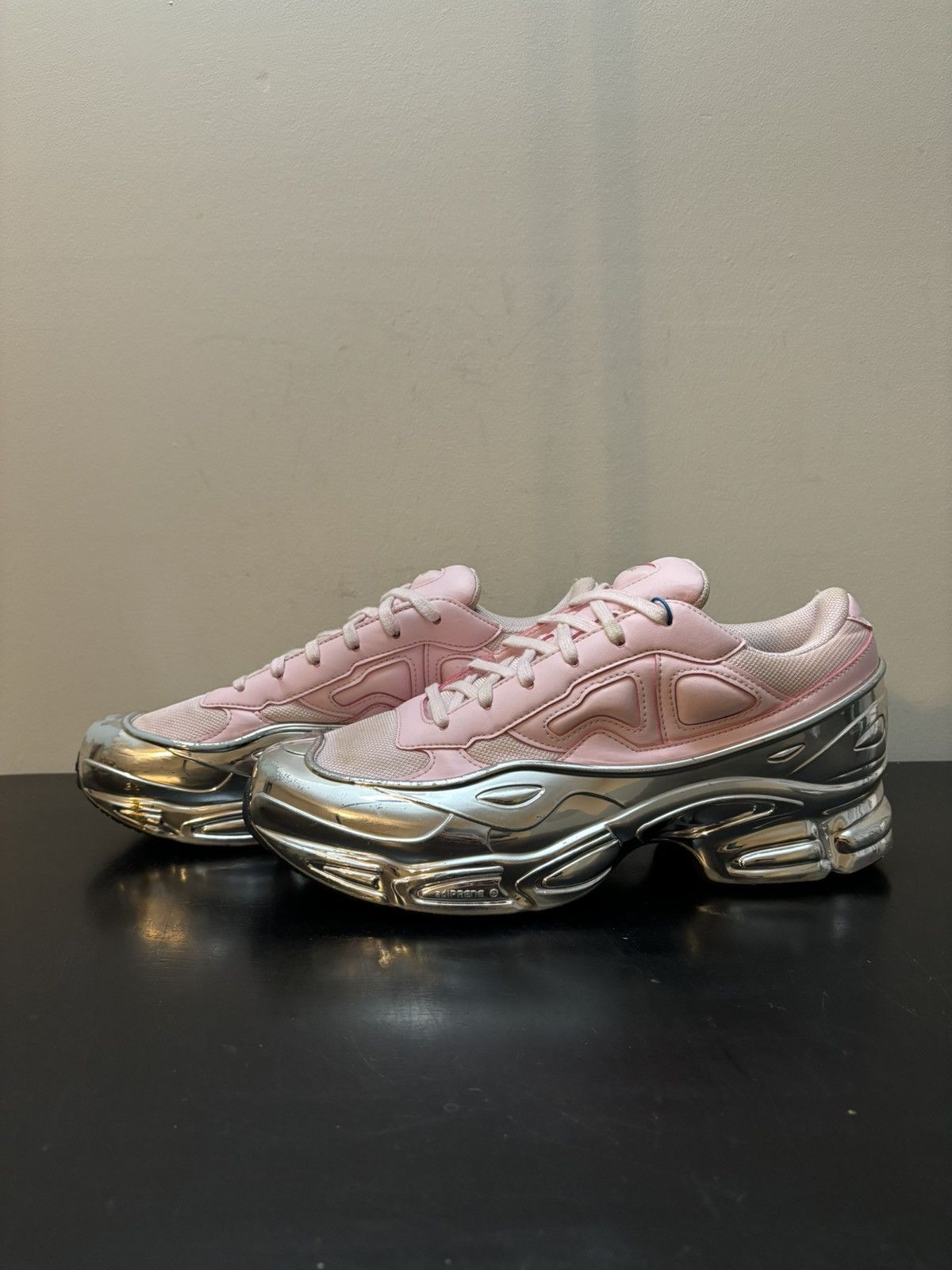 adidas Raf Simons Ozweego Pink Silver Metallic