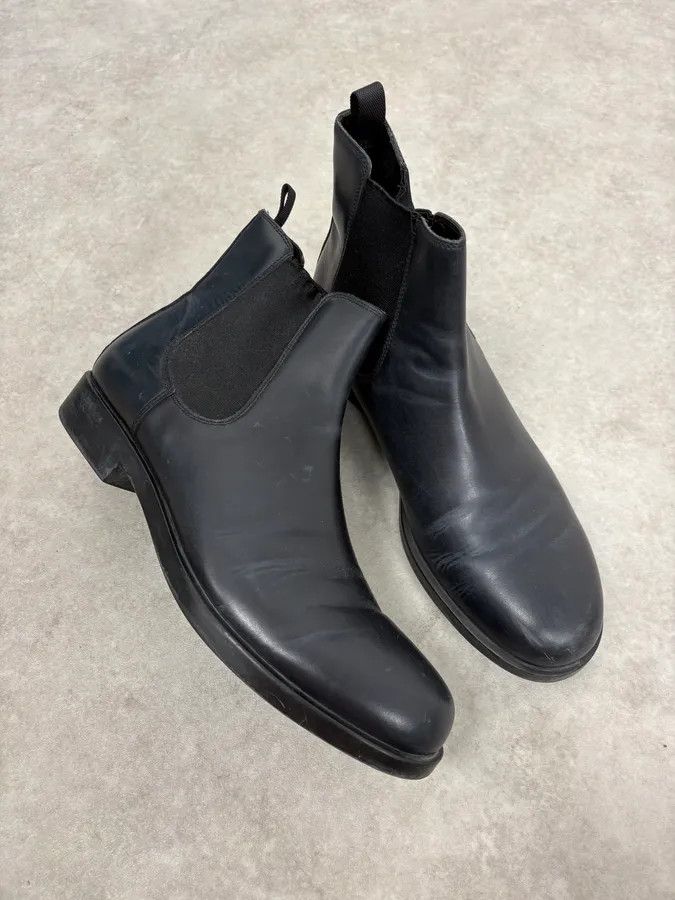 Prada 2000s Prada Black Leather Chelsea Boots Size US 8.5 / EU 41-42 - 7 Thumbnail