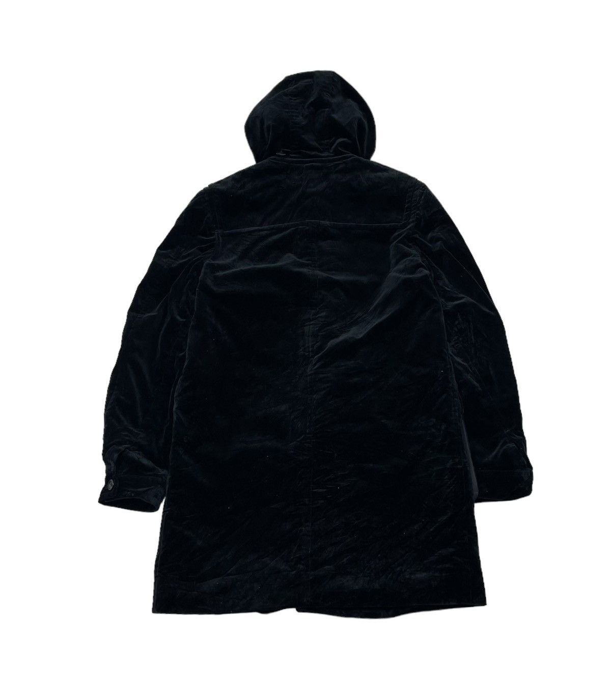 Comme des Garcons 🔥Vintage Comme Des Garçons Homme Velvet Duffle Jacket Size US S / EU 44-46 / 1 - 5 Thumbnail