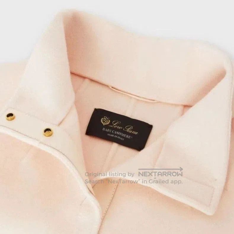 Loro Piana Loro Piana Women's Pink Cashmere Coat. Size US S / EU 44-46 / 1 - 3 Thumbnail