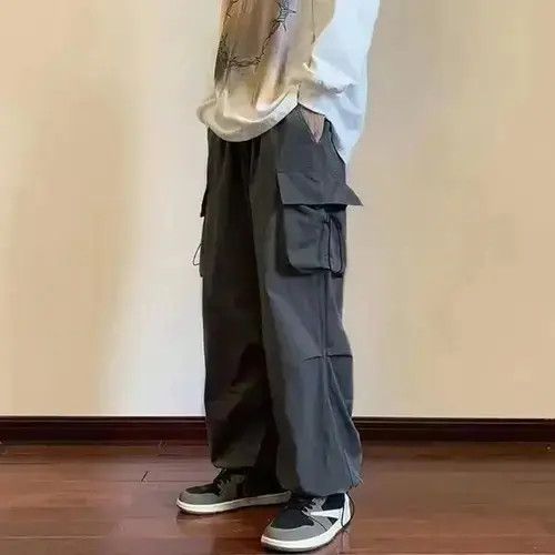 Japanese Brand Multi Pocket Loose Baggy Pants Size US 32 / EU 48 - 2 Thumbnail