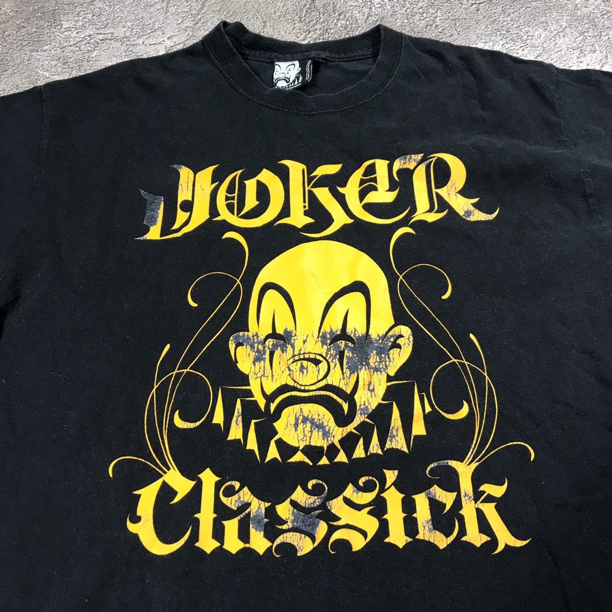 Vintage Vintage Y2K Joker Graphic Tee Black Streetwear Punk Boxy L Size US L / EU 52-54 / 3 - 3 Thumbnail