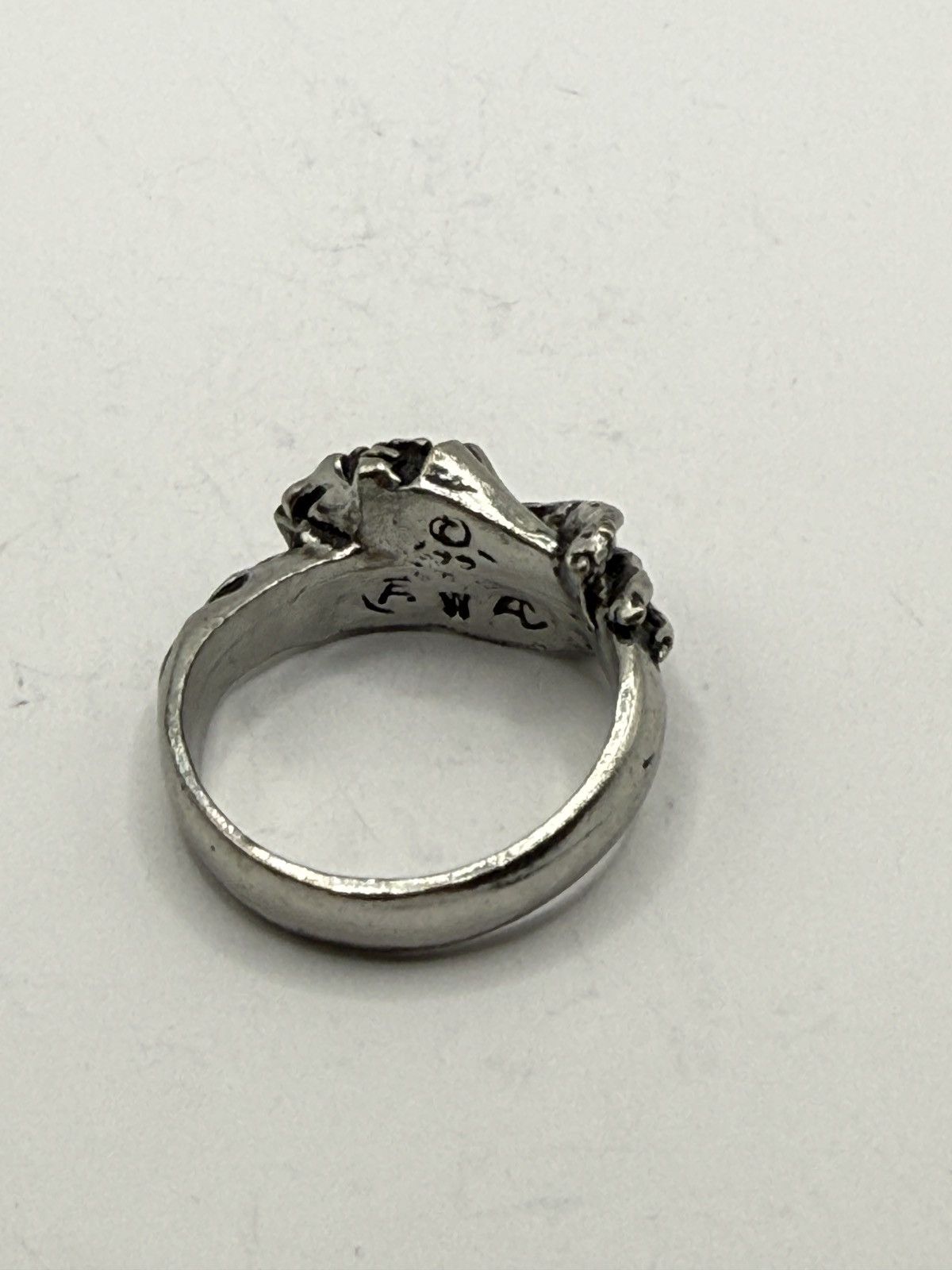 Seditionaries Alchemy 1991 skeleton hands biker/goth chrome erd Size ONE SIZE - 9 Thumbnail