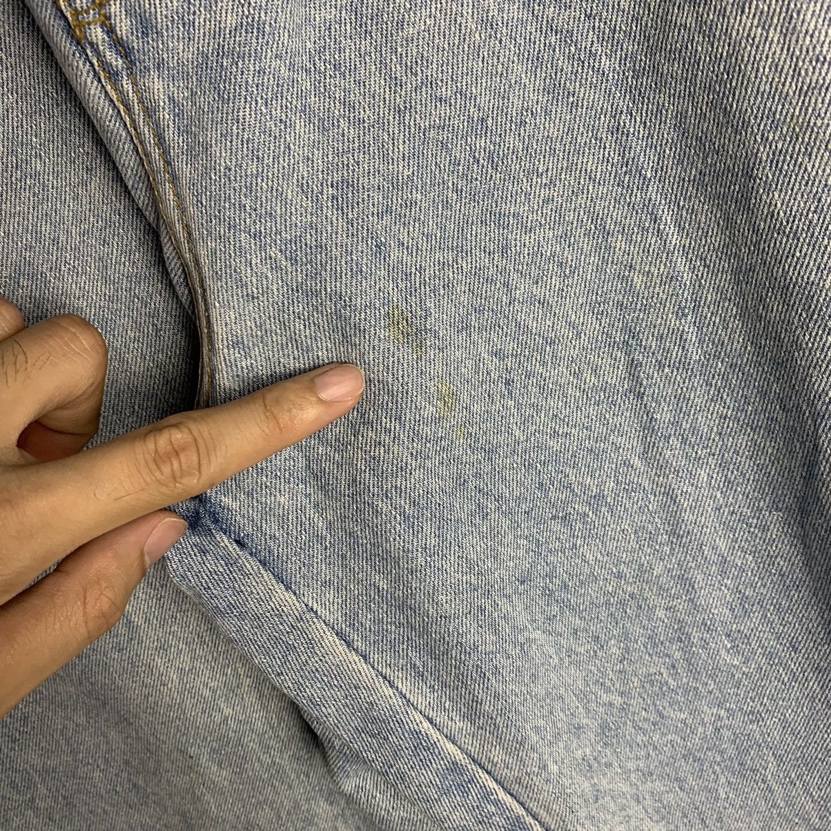 Guess FINAL DROP ‼️ Vintage Guess Baggy Jeans Light Blue Wide Leg Size US 36 / EU 52 - 6 Thumbnail