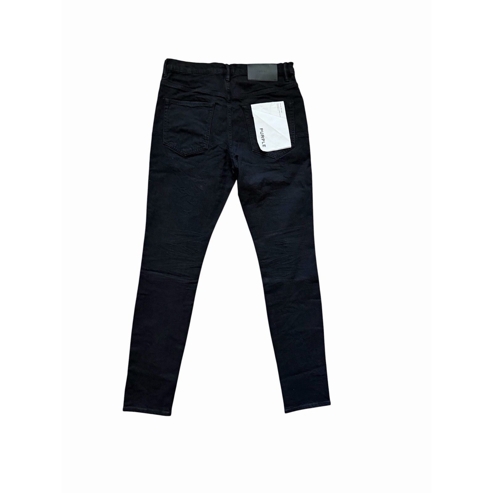Purple Brand Purple Brand Jeans Men Knee Slit Slim Black P002 Size 33/32 Size US 33 - 5 Thumbnail