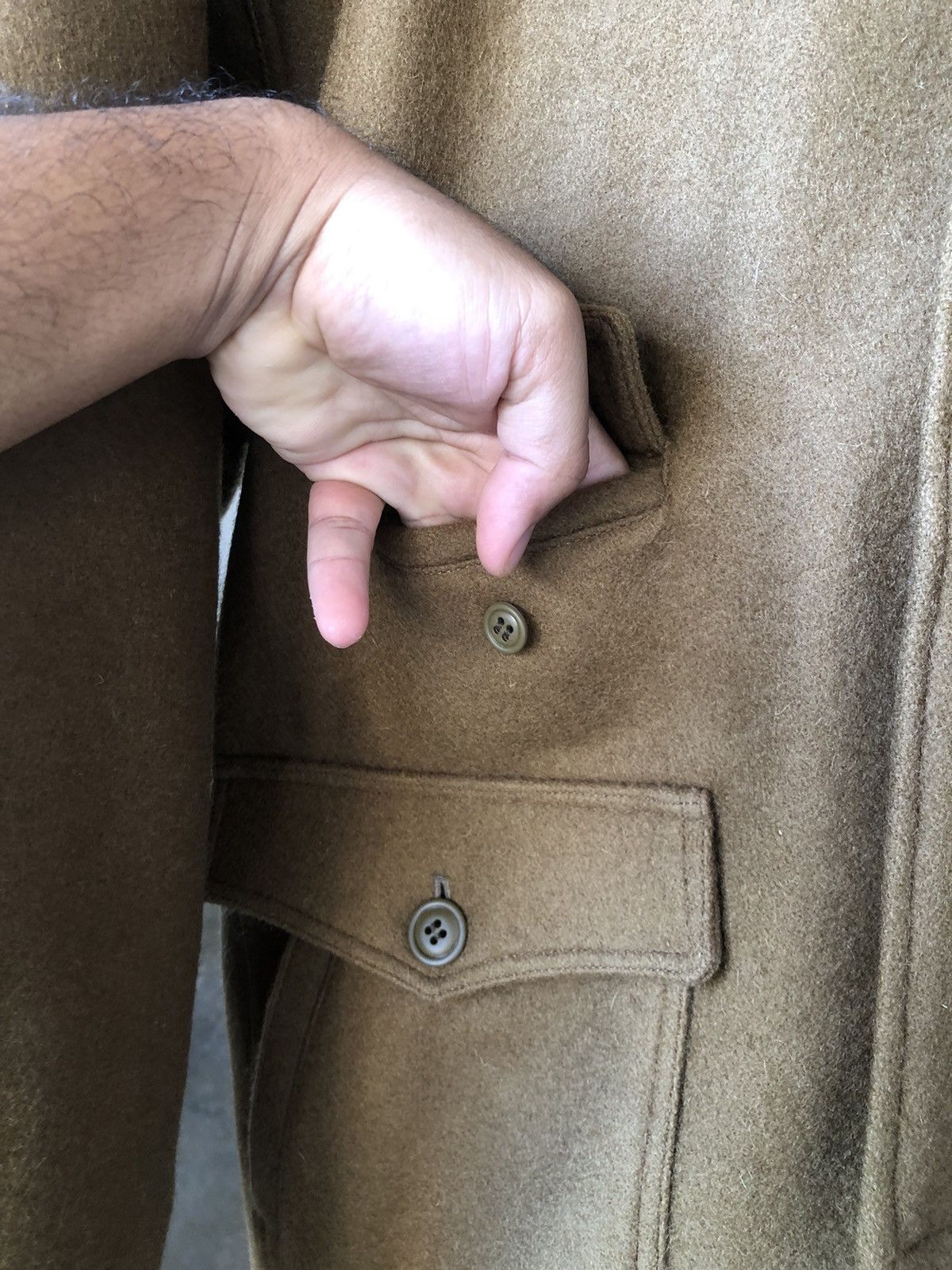 Vintage Rare🔥Vtg Nissley's Boston Club Mackinaw Cruiser Wool Jacket Size US XL / EU 56 / 4 - 12 Thumbnail