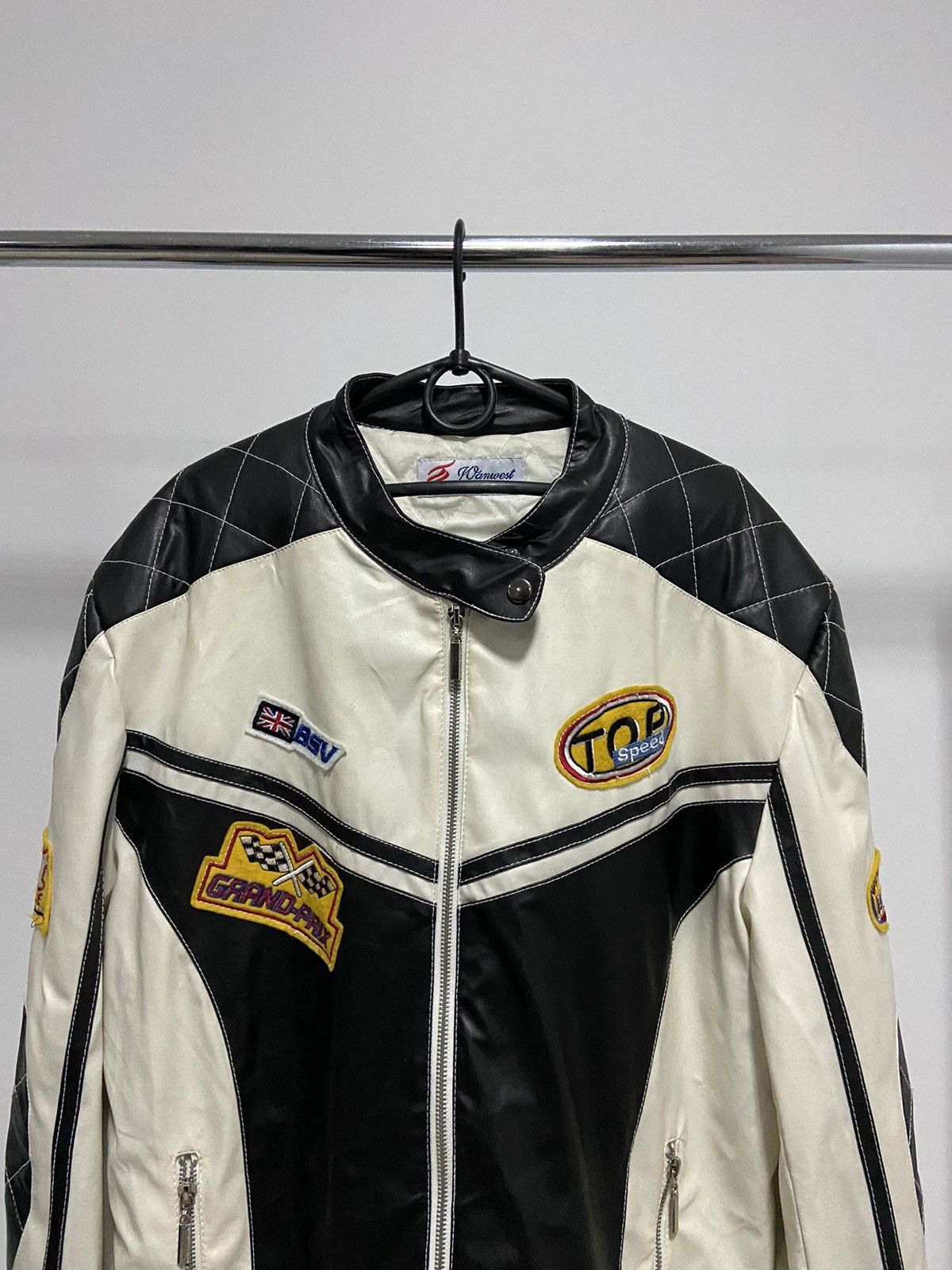 Vintage Wonder team racing jacket hot wheels 🛞 big logo Size US XL / EU 56 / 4 - 4 Thumbnail