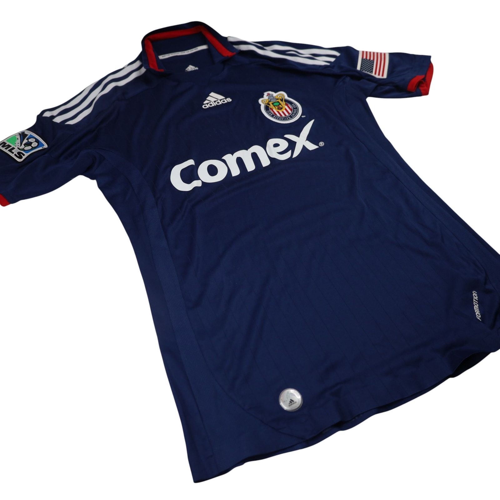 Adidas 2009 Adidas Club Deportivo Chivas USA Soccer Jersey Size US M / EU 48-50 / 2 - 4 Thumbnail