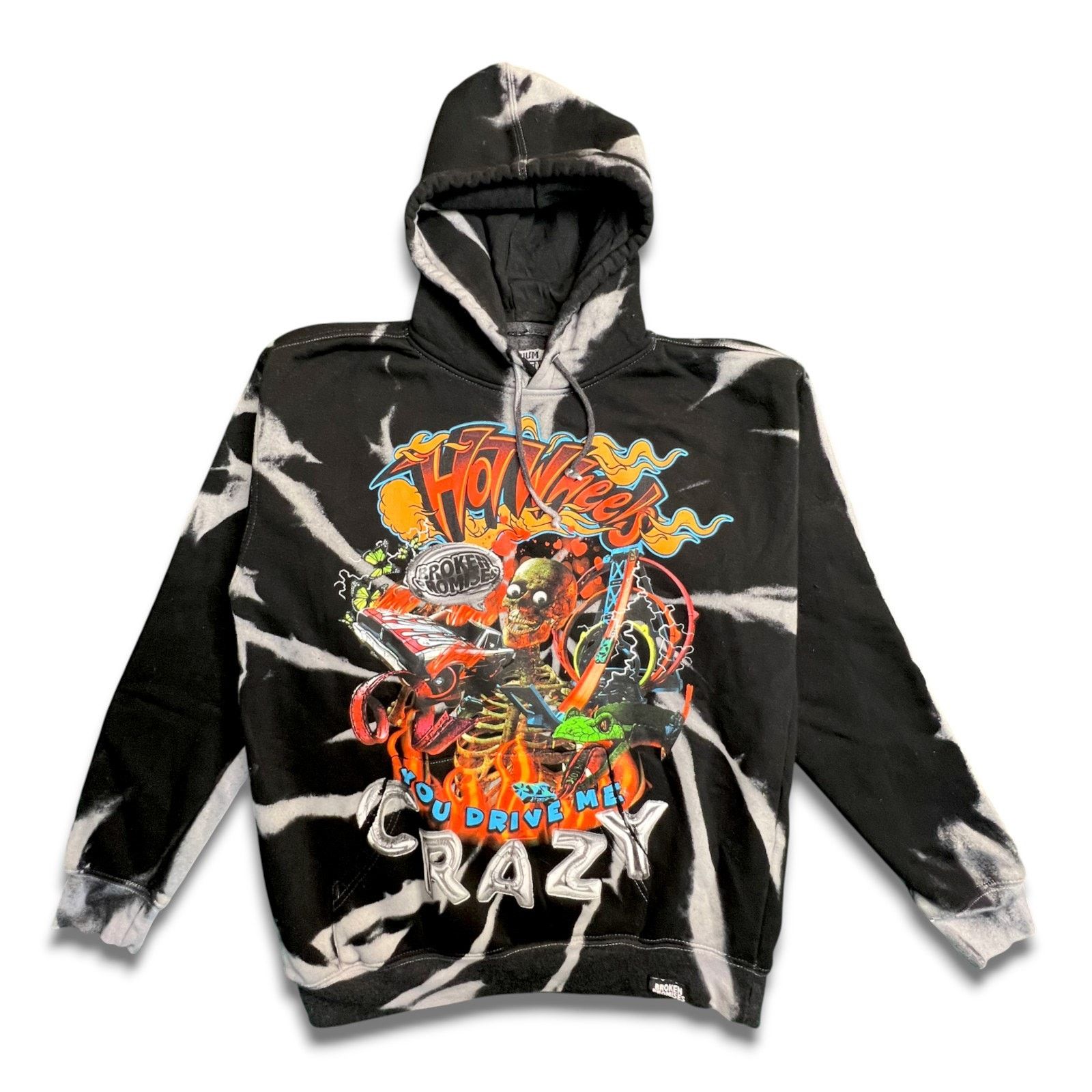 Broken Promises Co. Broken Promises x Hot Wheels Hoodie [Size Medium] Size US M / EU 48-50 / 2 - 1 Thumbnail