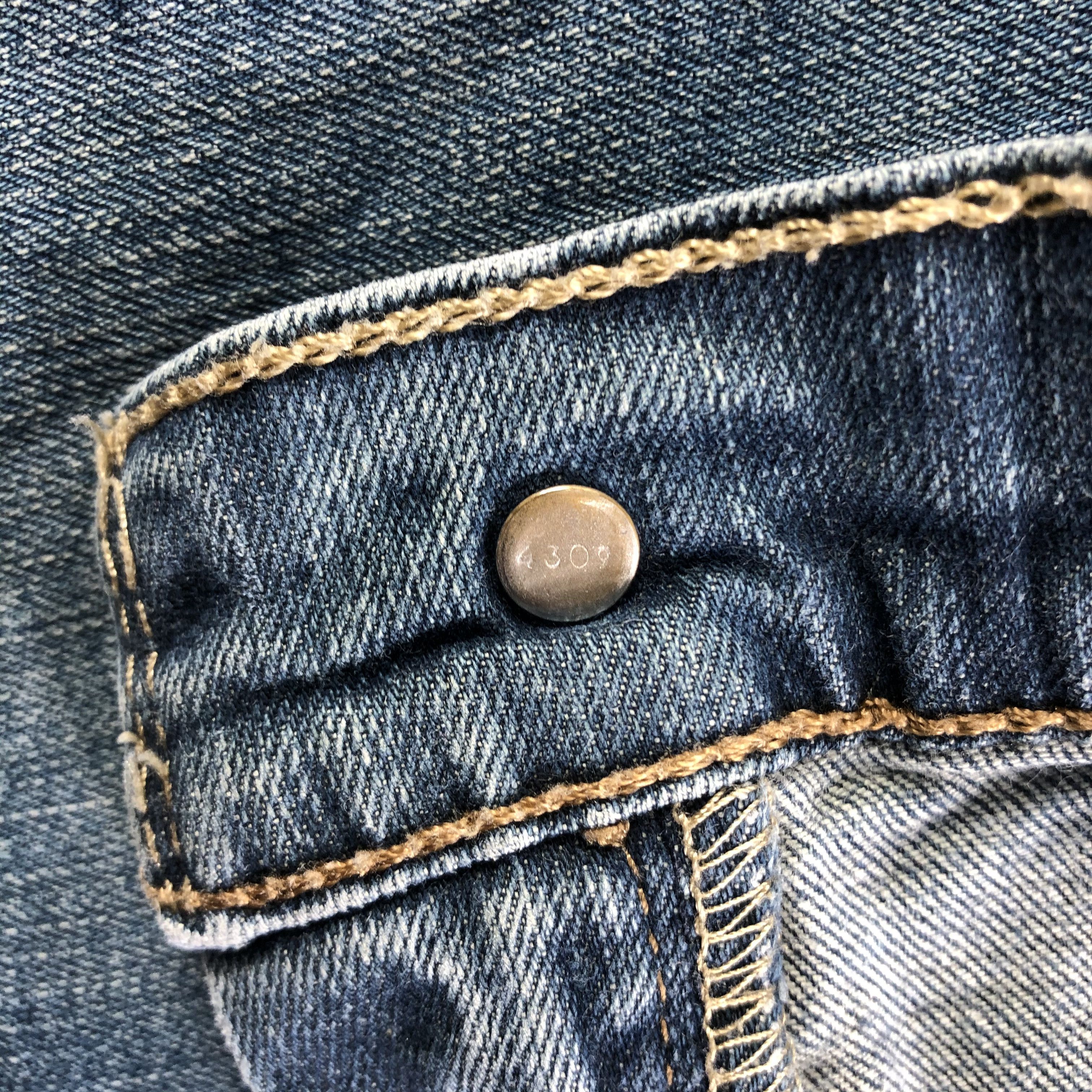 Levi's Vintage Blue Wash Levis 559 Jeans-J3521 Size US 44 / EU 60 - 9 Thumbnail